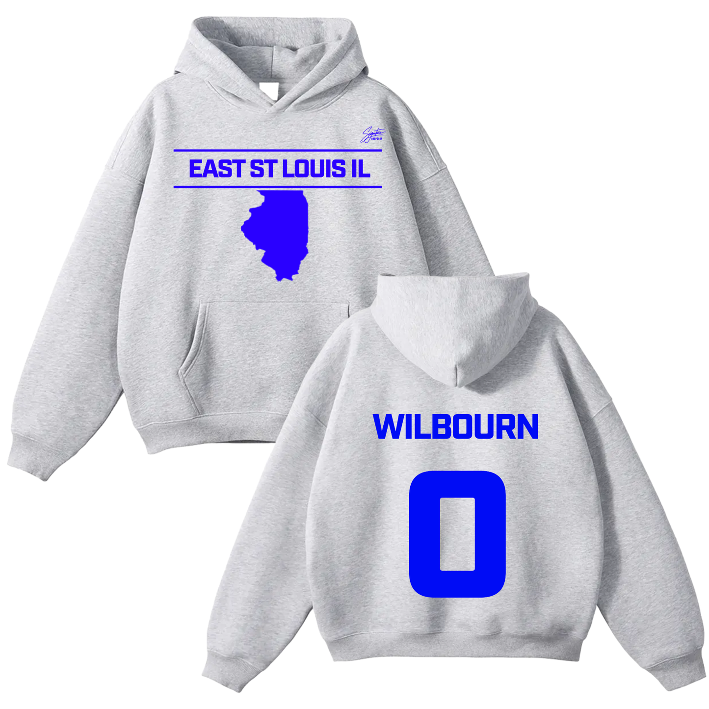 ZyKhilyn Wilbourn Oversize Fleeced Hoodie