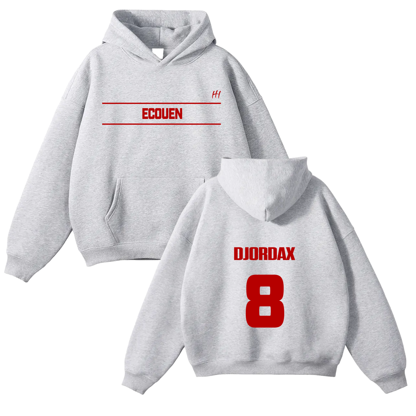 Djordan Gouin Oversize Fleeced Hoodie