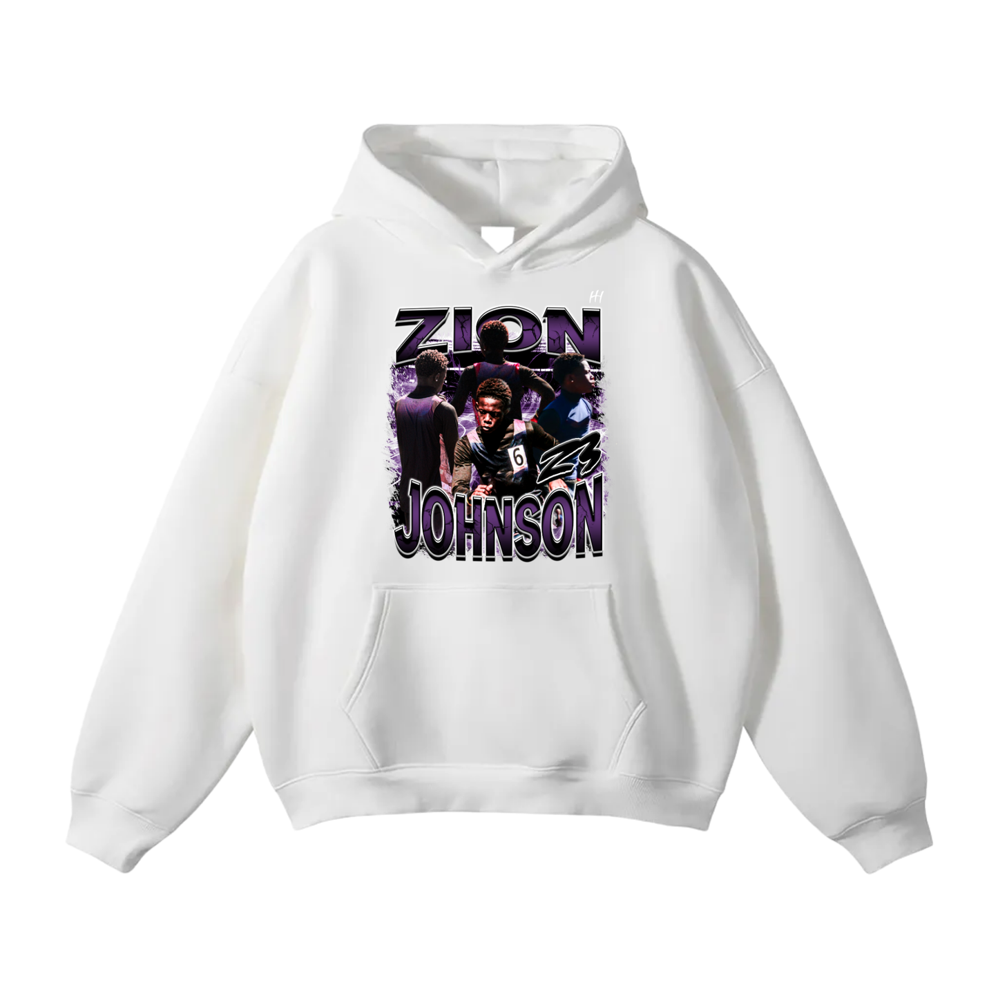 Zion Johnson Oversize Fleeced Hoodie