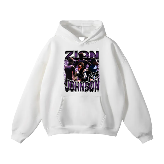 Zion Johnson Oversize Fleeced Hoodie