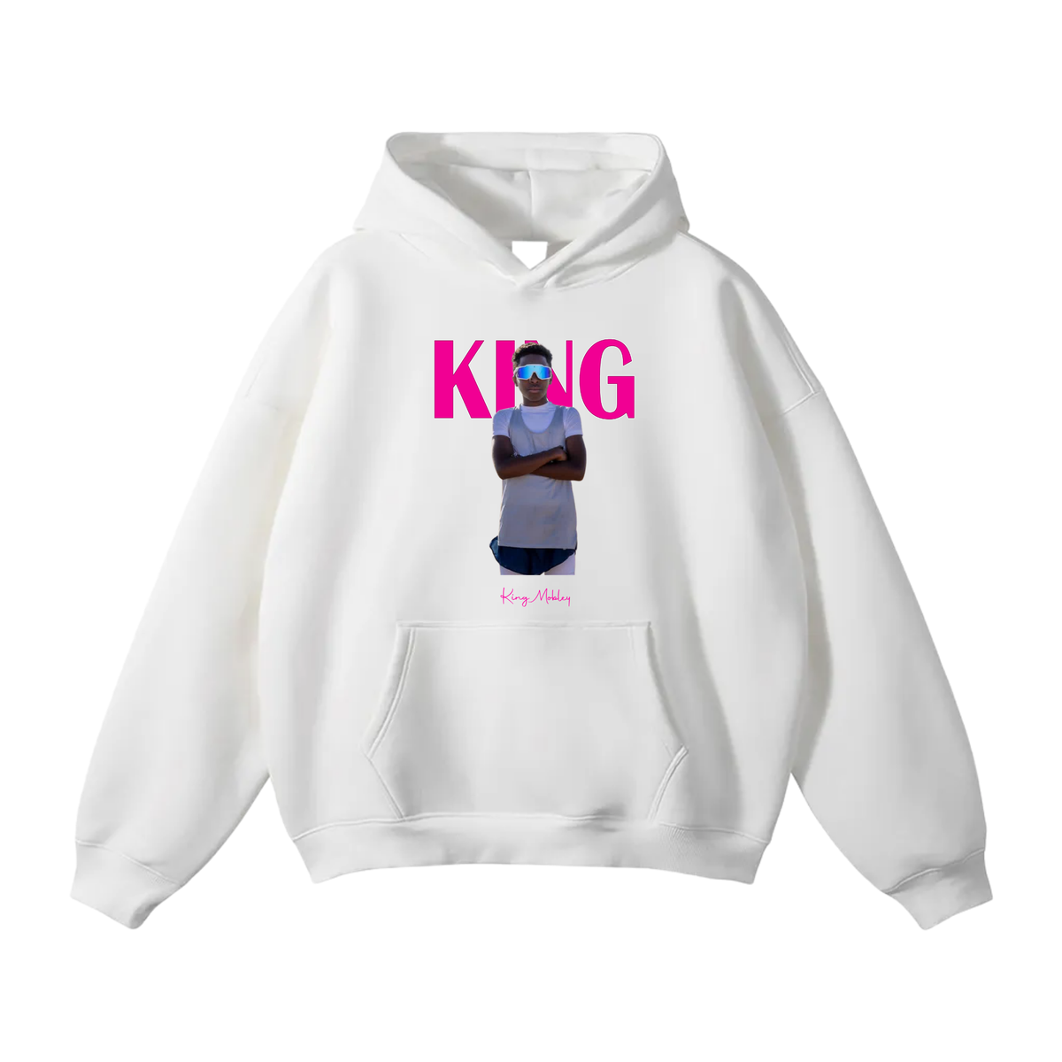 King Mobley Oversize Fleeced Hoodie