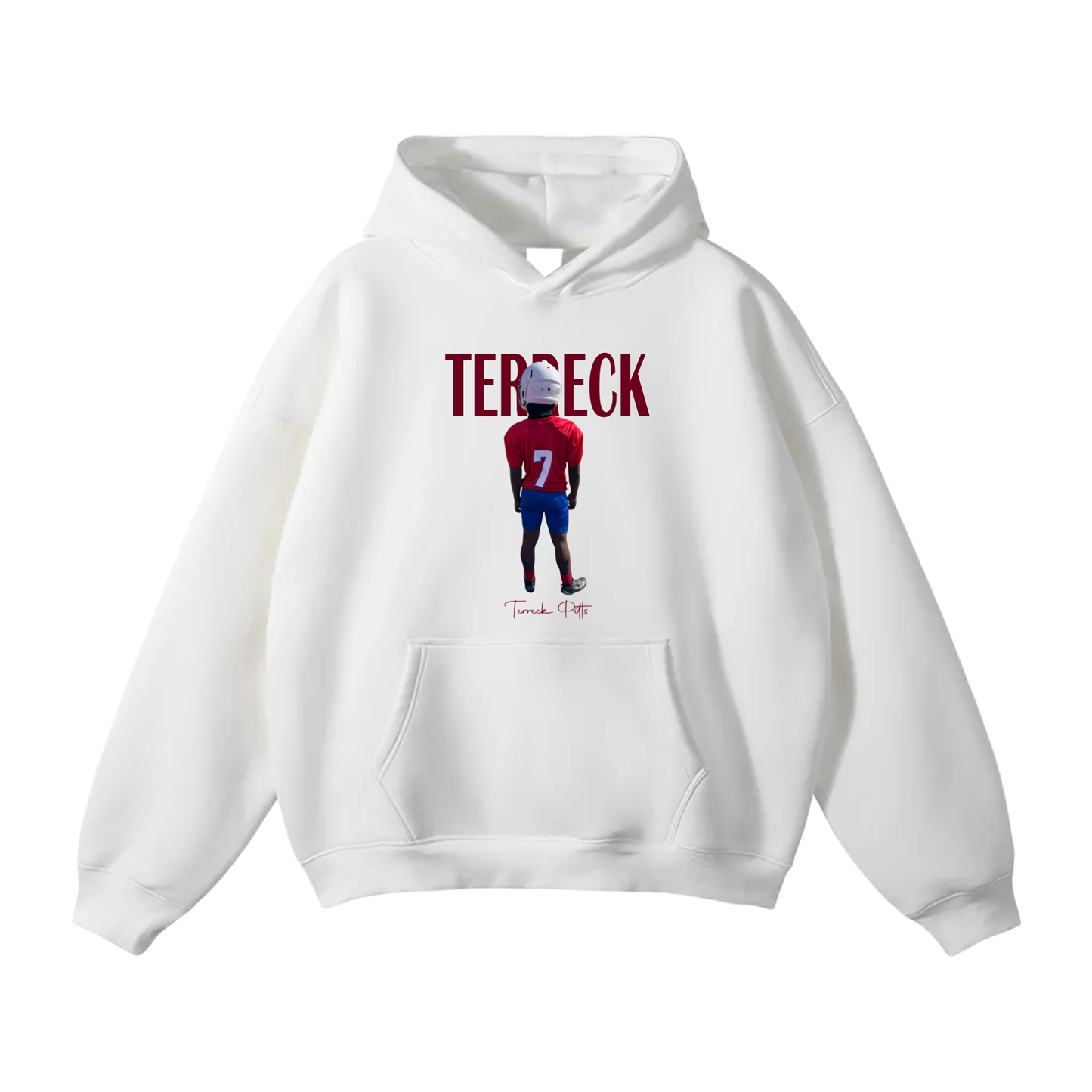 Terreck Pitts Oversize Fleeced Hoodie
