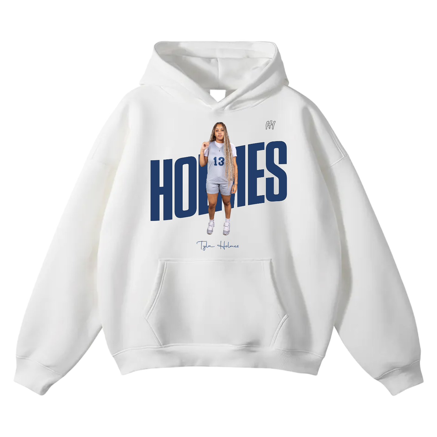 Tyla Holmes Oversize Fleeced Hoodie