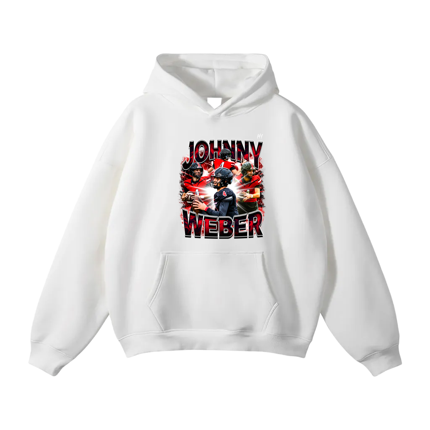 Johnny Weber Oversize Fleeced Hoodie