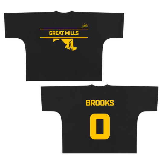 Cam Brooks Premium Drop Shoulder/Boxy Tee