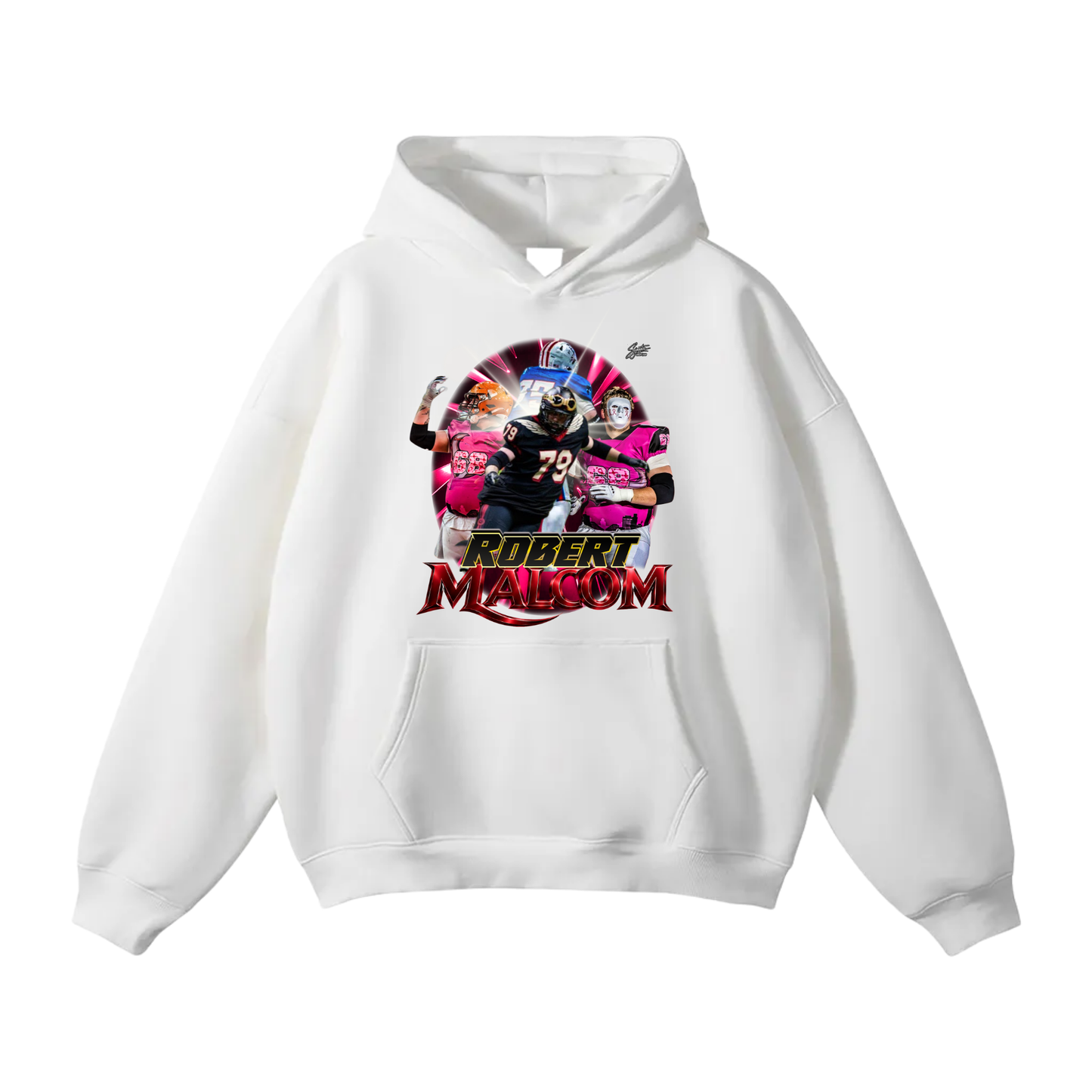 Robert Malcom Oversize Fleeced Hoodie