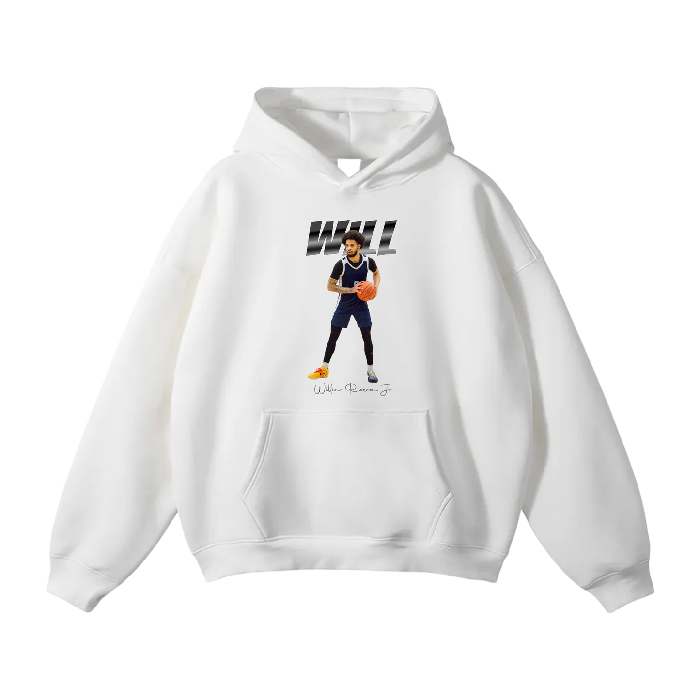 Willie Rivera Jr Oversize Fleeced Hoodie
