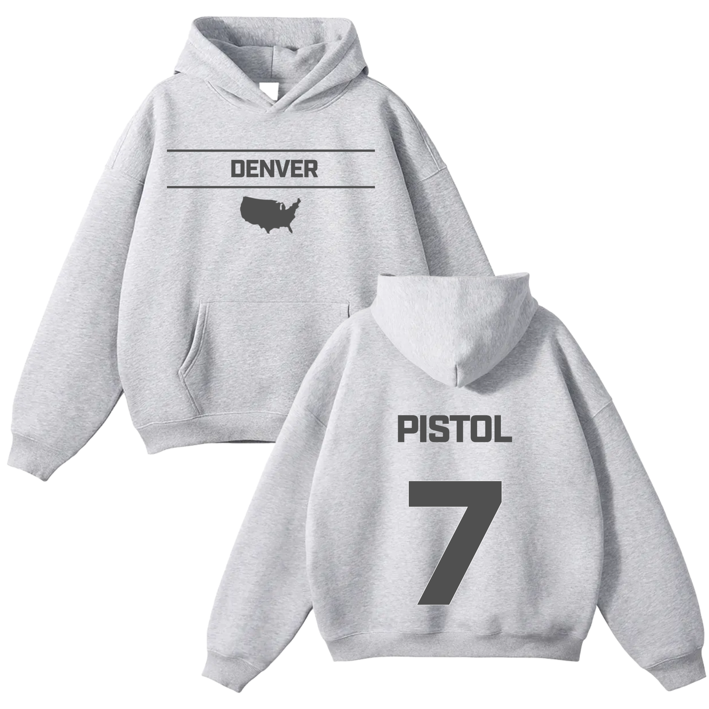 Pistol Chavez Oversize Fleeced Hoodie