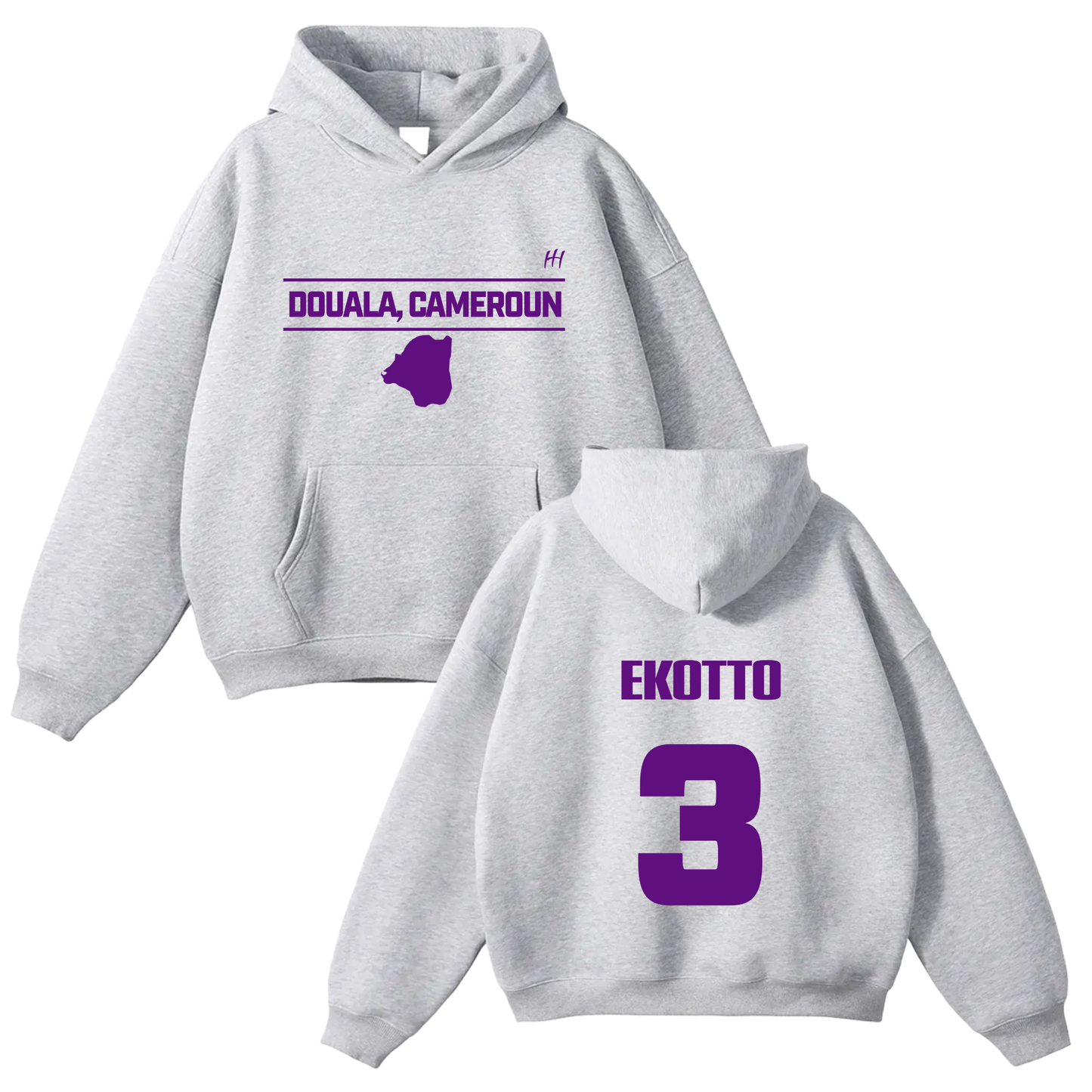 Ekotto Nelle Charles Oversize Fleeced Hoodie