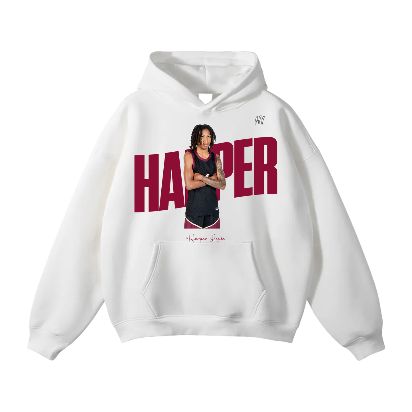 Harper Lewis Oversize Fleeced Hoodie