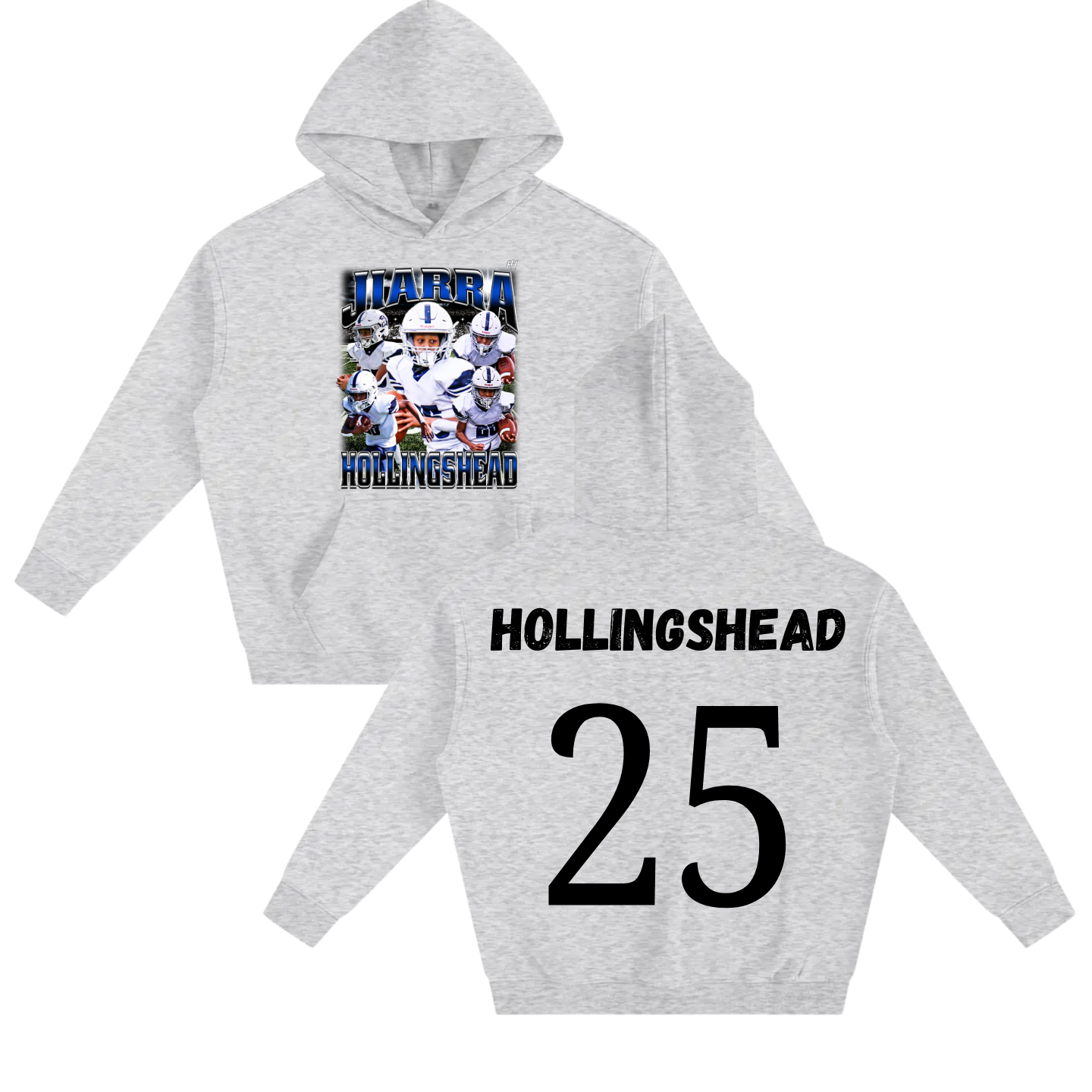 Jiarra Hollingshead Oversize Fleeced Hoodie