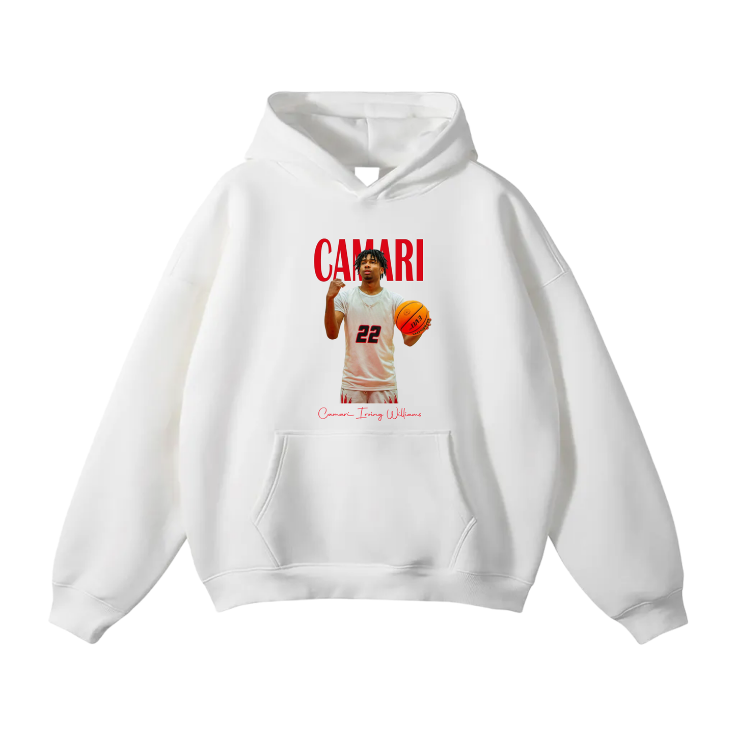 Camari Irving Williams Oversize Fleeced Hoodie