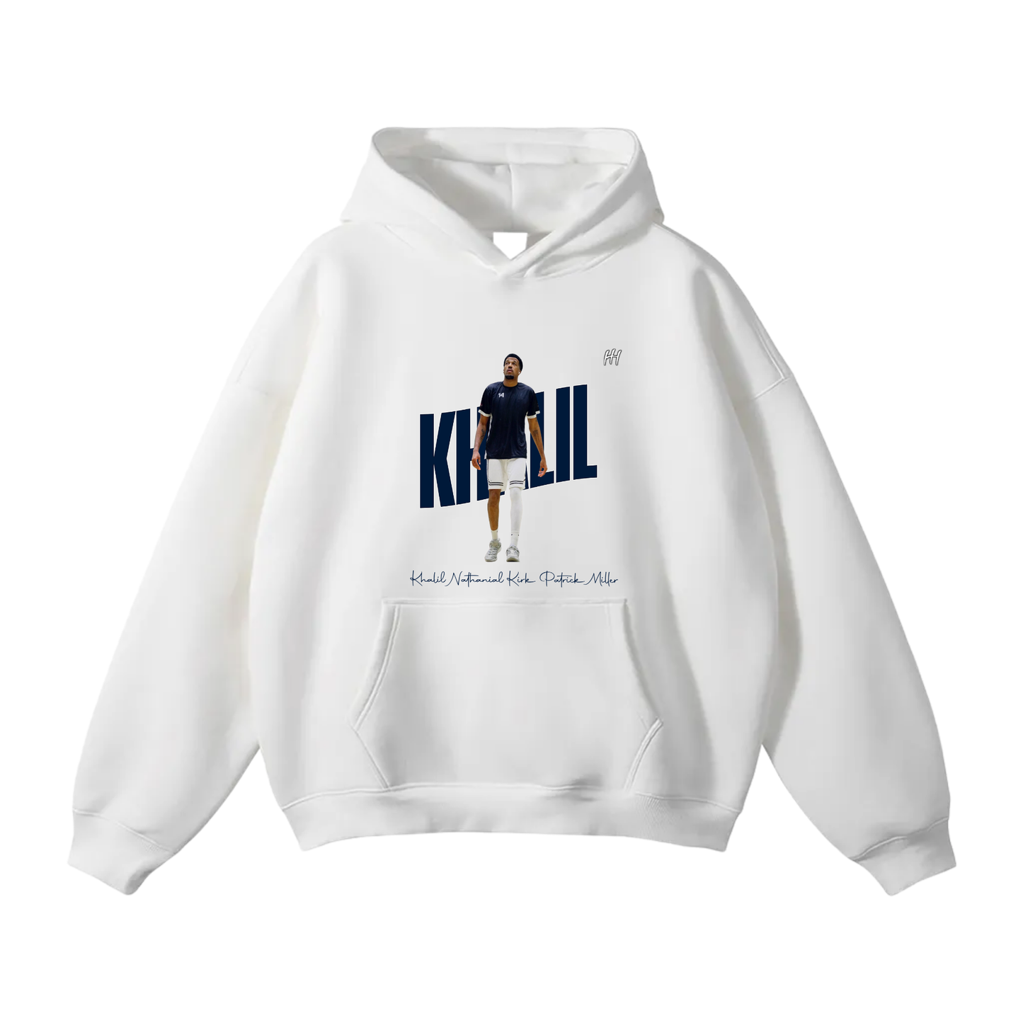 Khalil Nathanial Kirk Patrick Miller Oversize Fleeced Hoodie