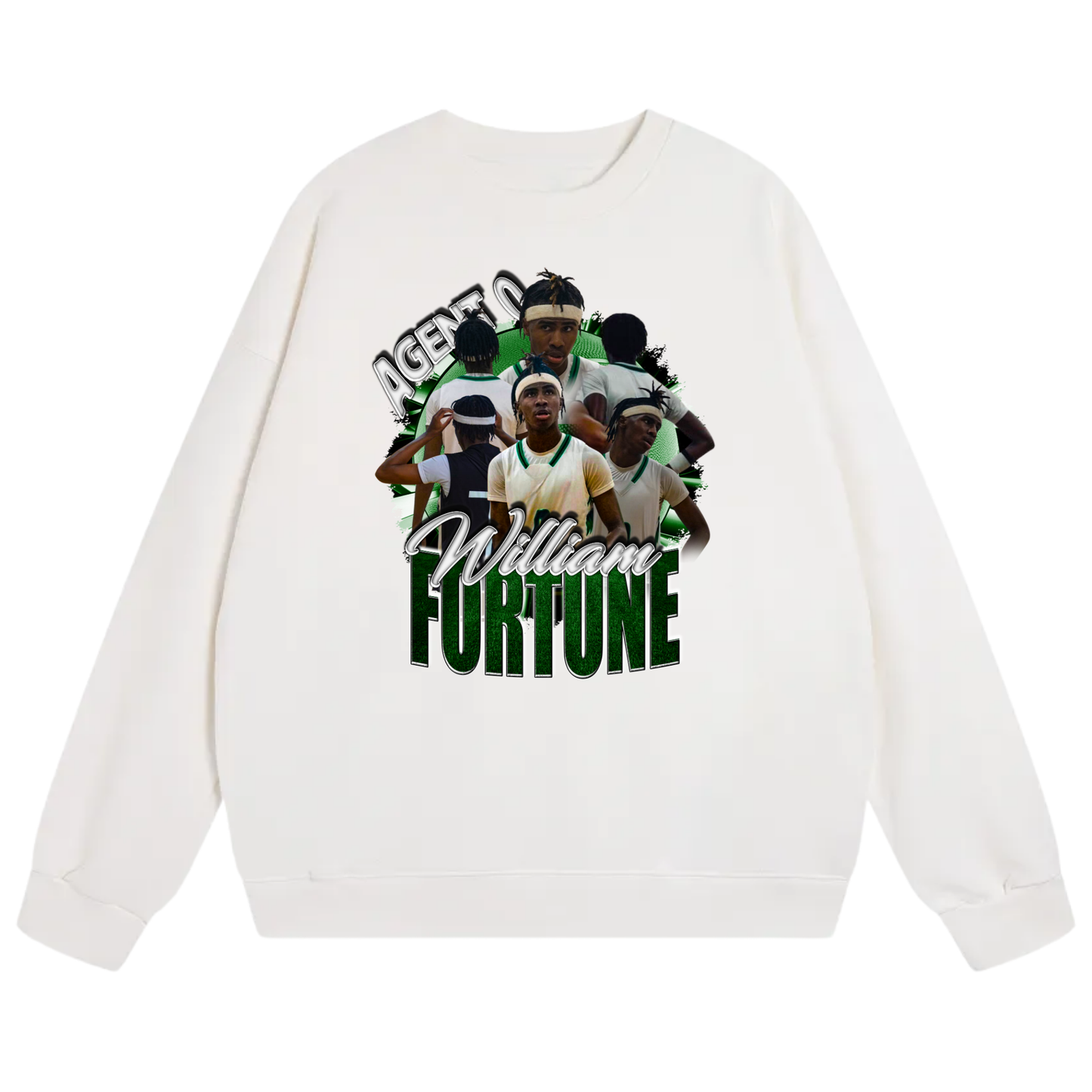 William Fortune Heavyweight Crewneck Sweatshirt