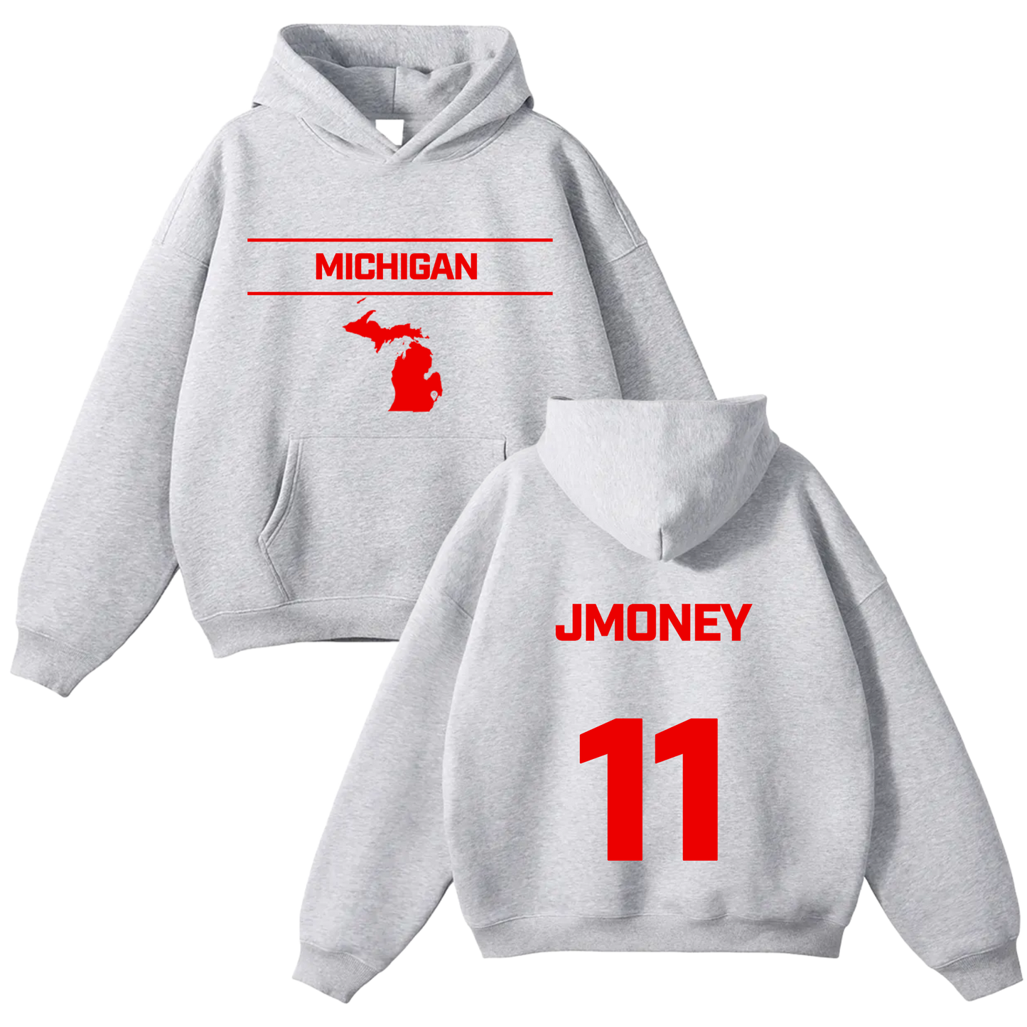 Jeremiah Gibson Oversize Fleeced Hoodie