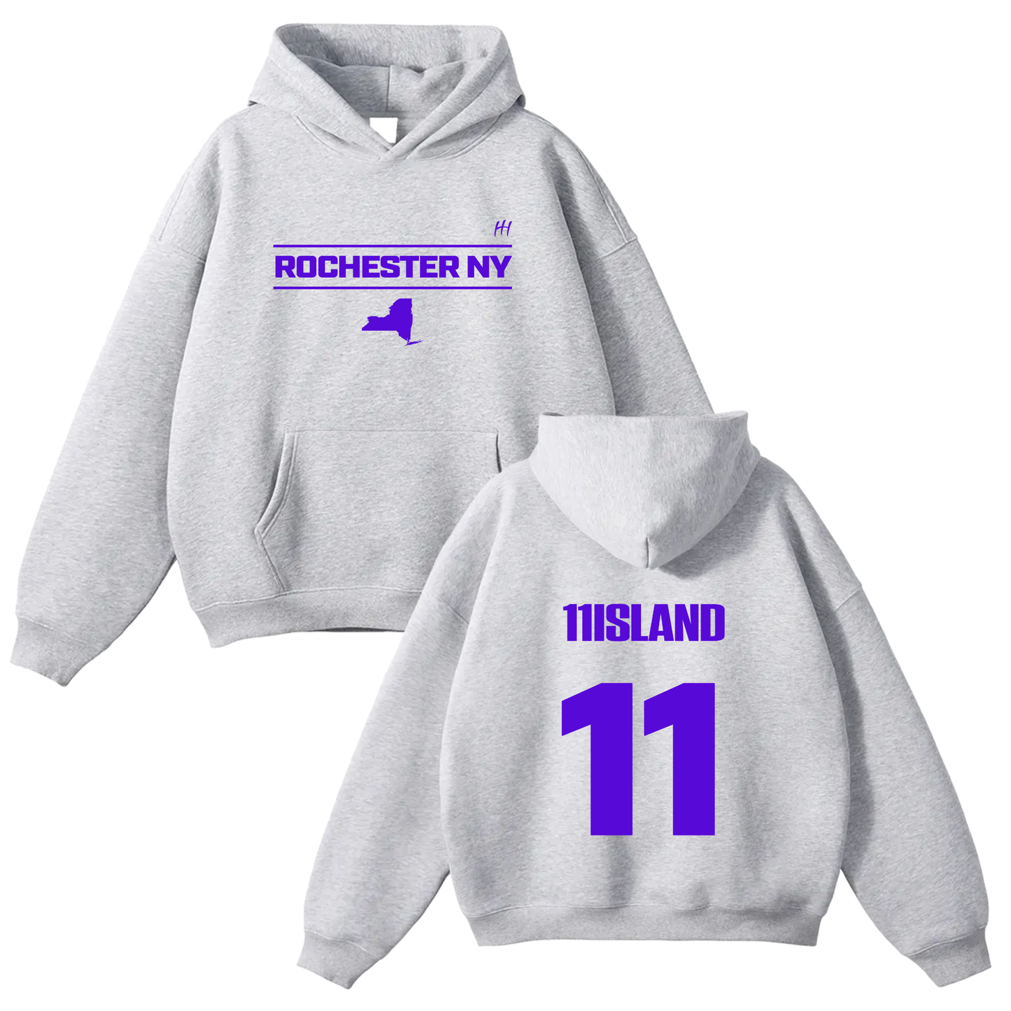 Dezmon Jackson Oversize Fleeced Hoodie