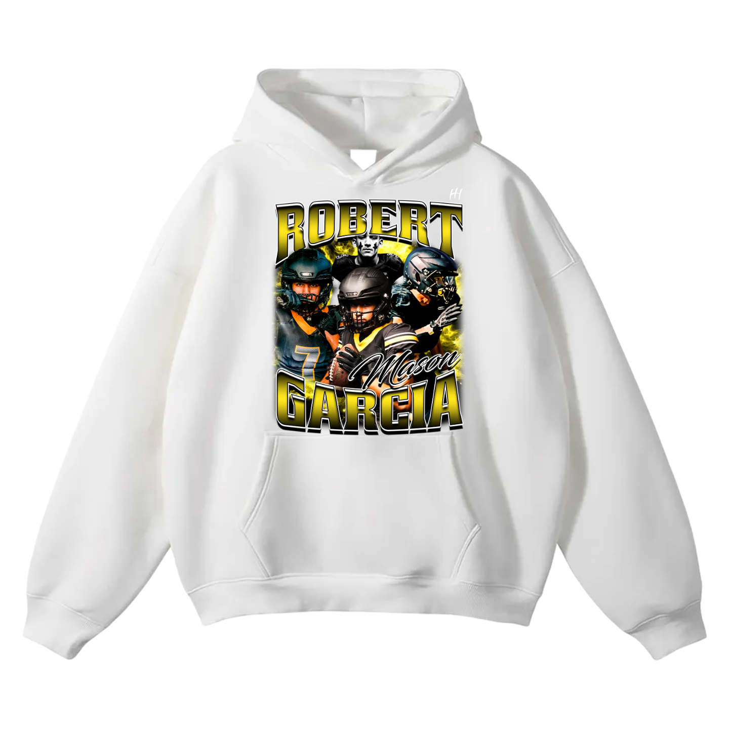Robert Mason Garcia Oversize Fleeced Hoodie