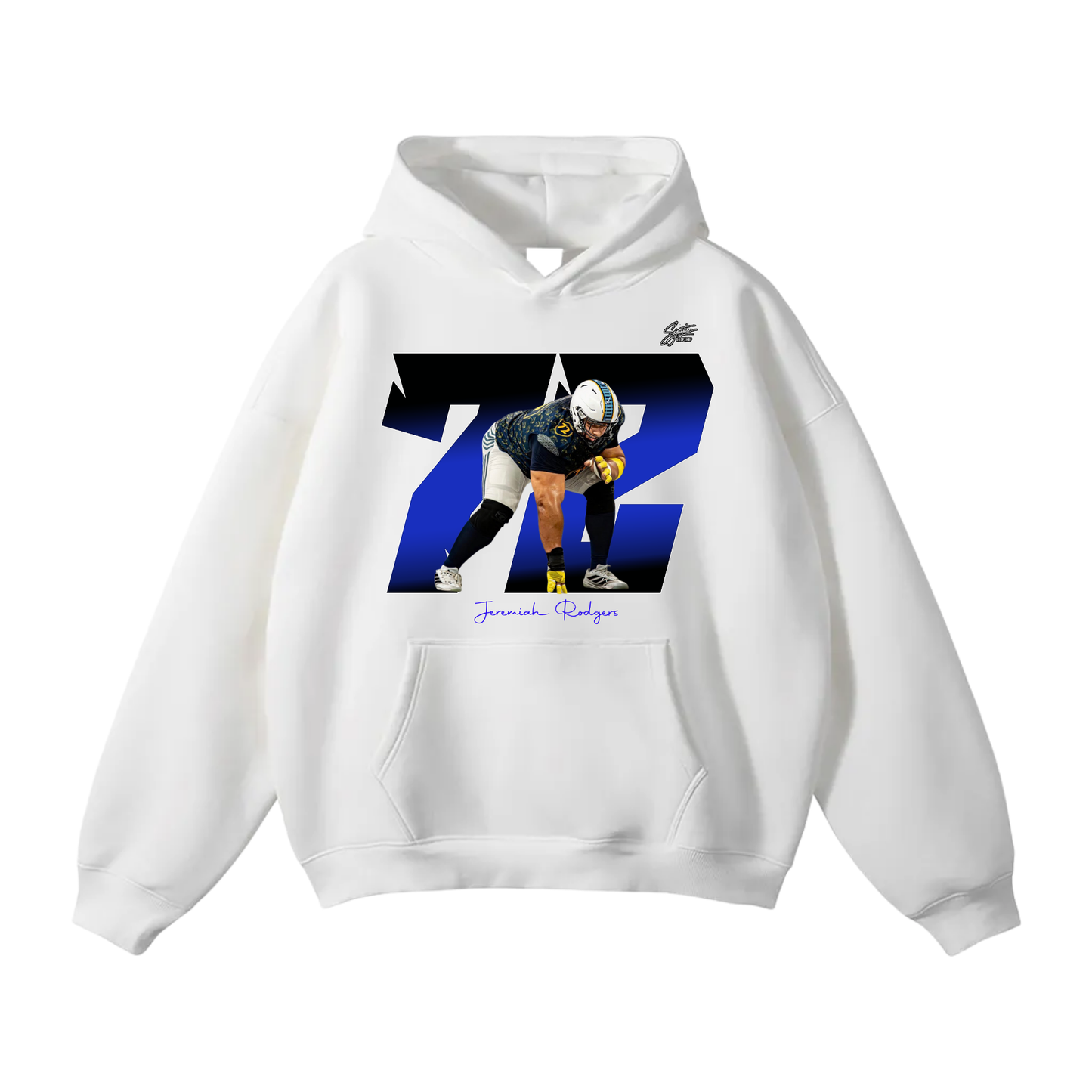 Jeremiah Rodgers Oversize Fleeced Hoodie