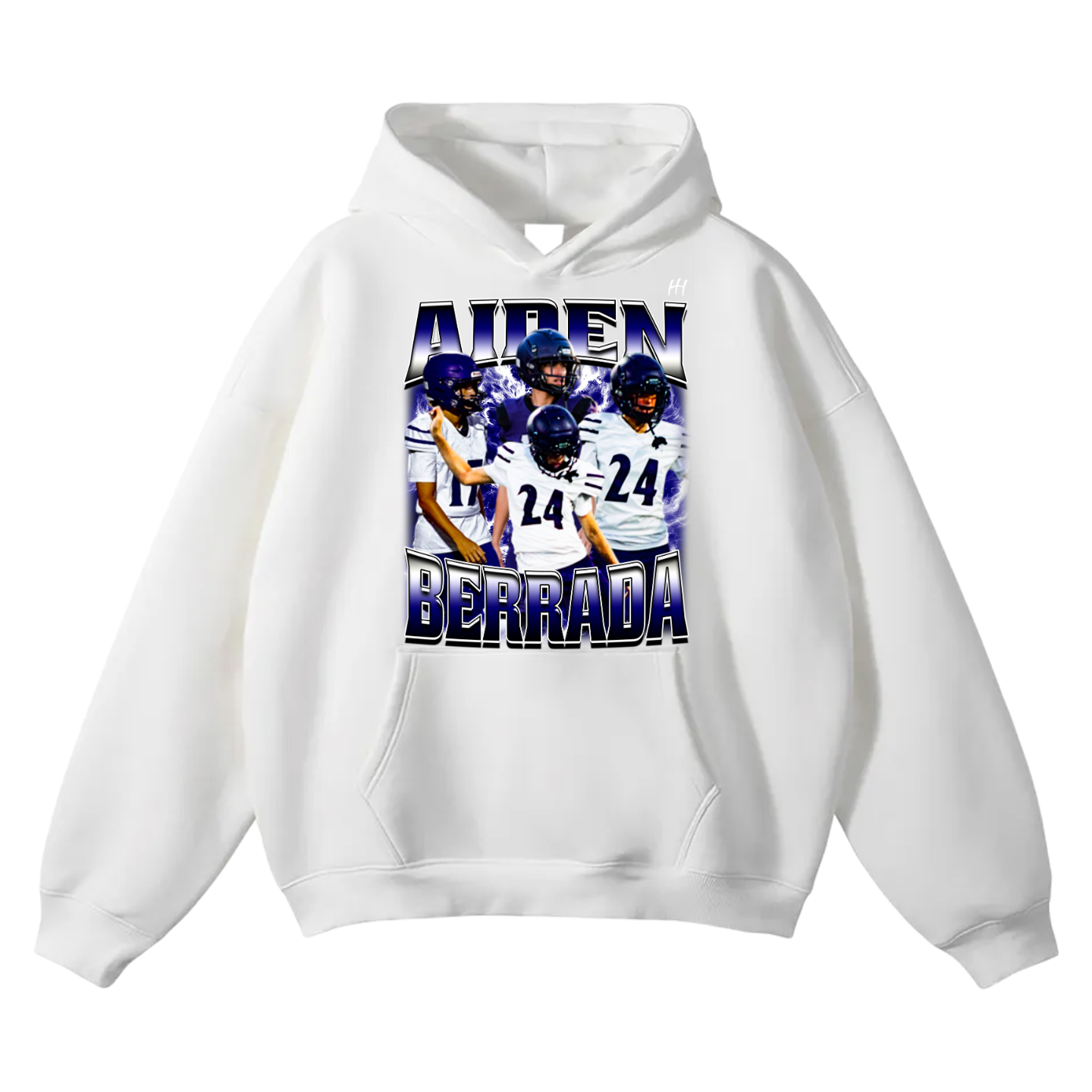 Aiden Berrada Oversize Fleeced Hoodie