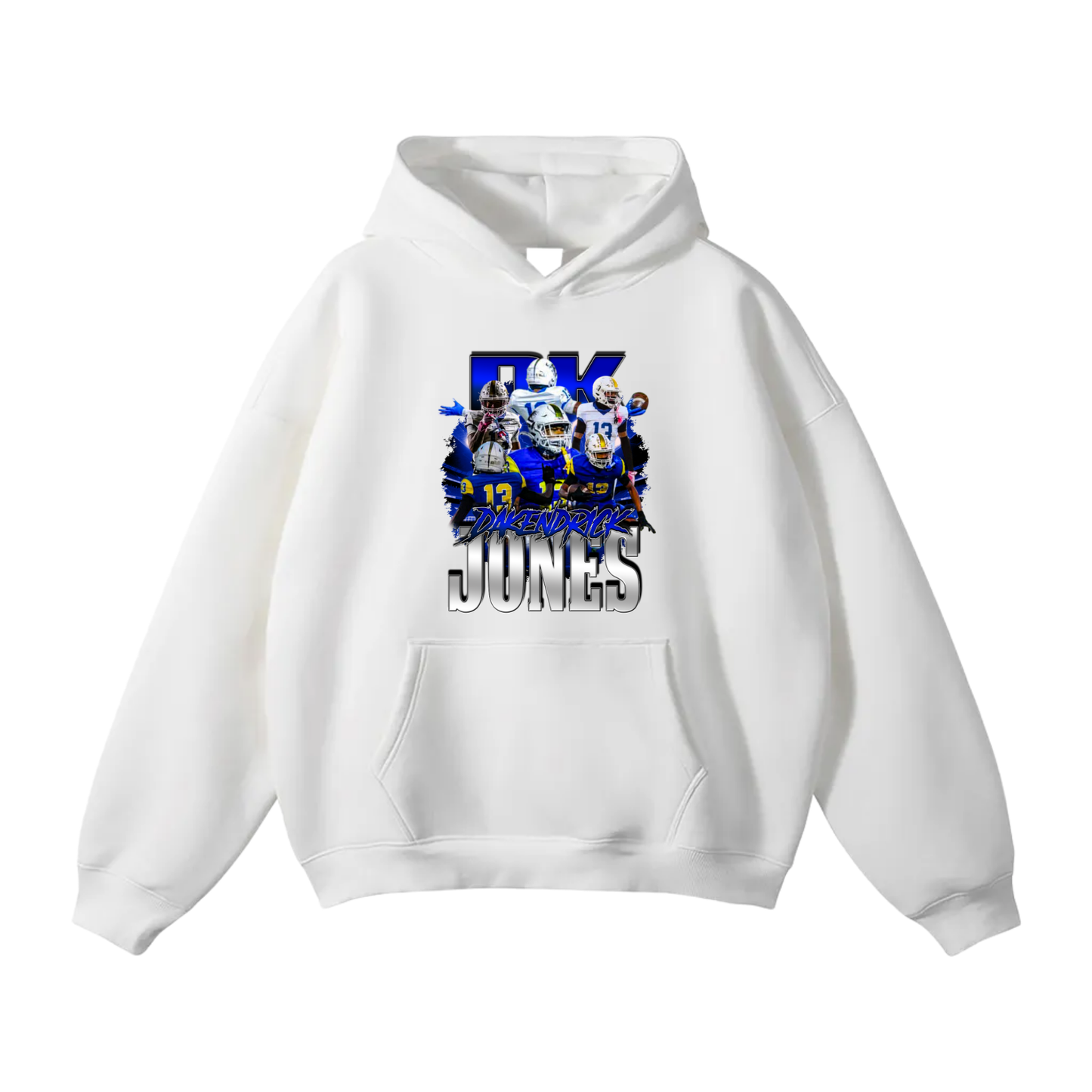 Dakendrick Jones Oversize Fleeced Hoodie