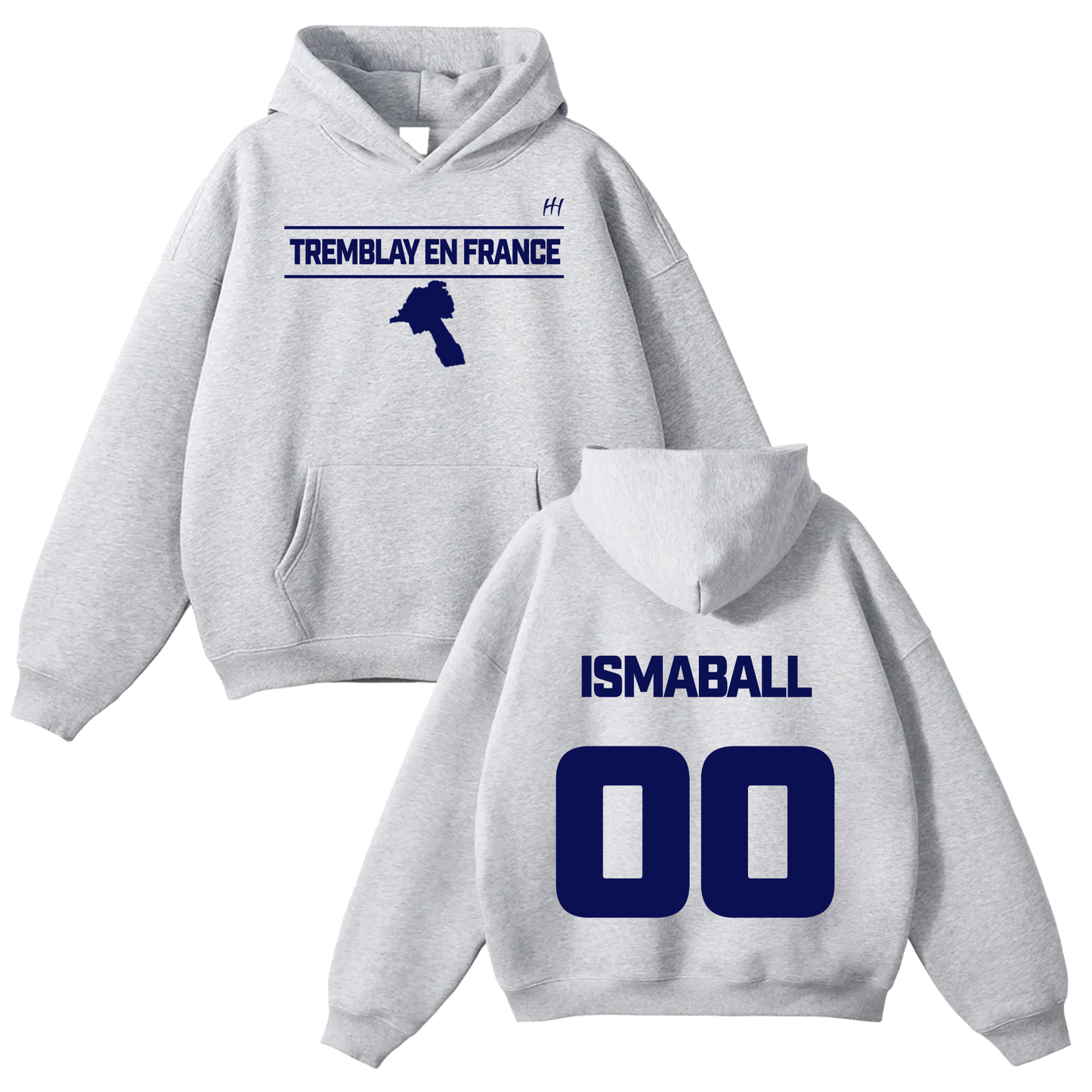 Ismaël Diawara Oversize Fleeced Hoodie