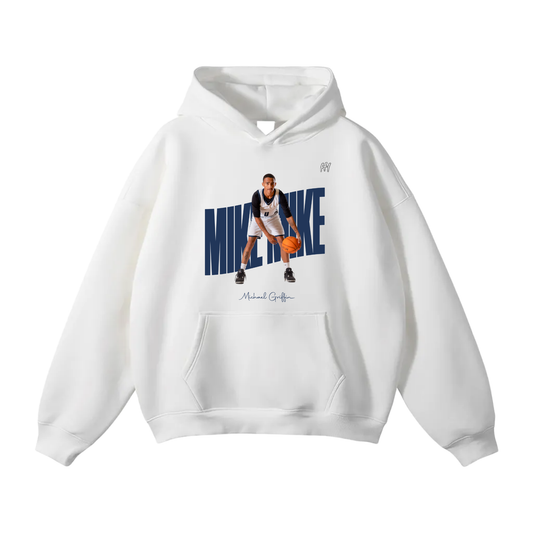 Michael Griffin Oversize Fleeced Hoodie