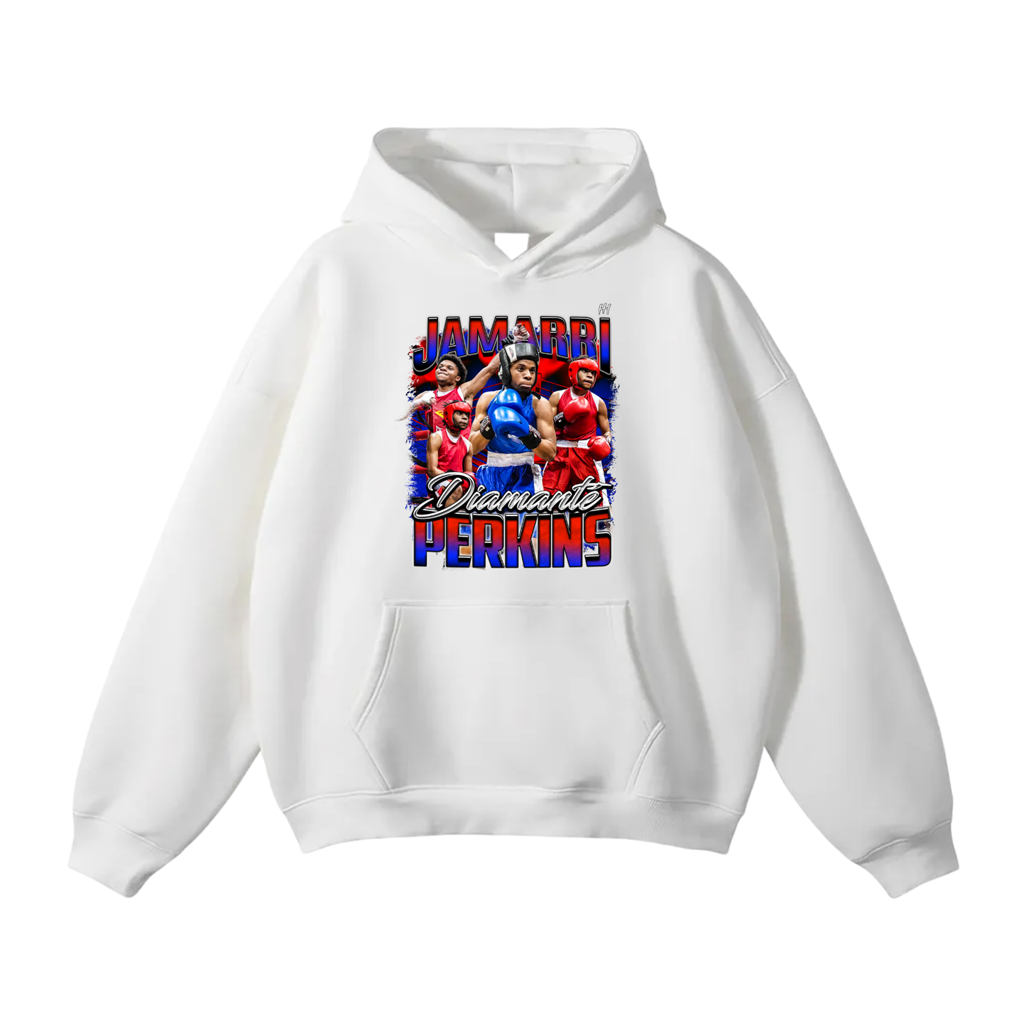Jamarri Perkins Oversize Fleeced Hoodie