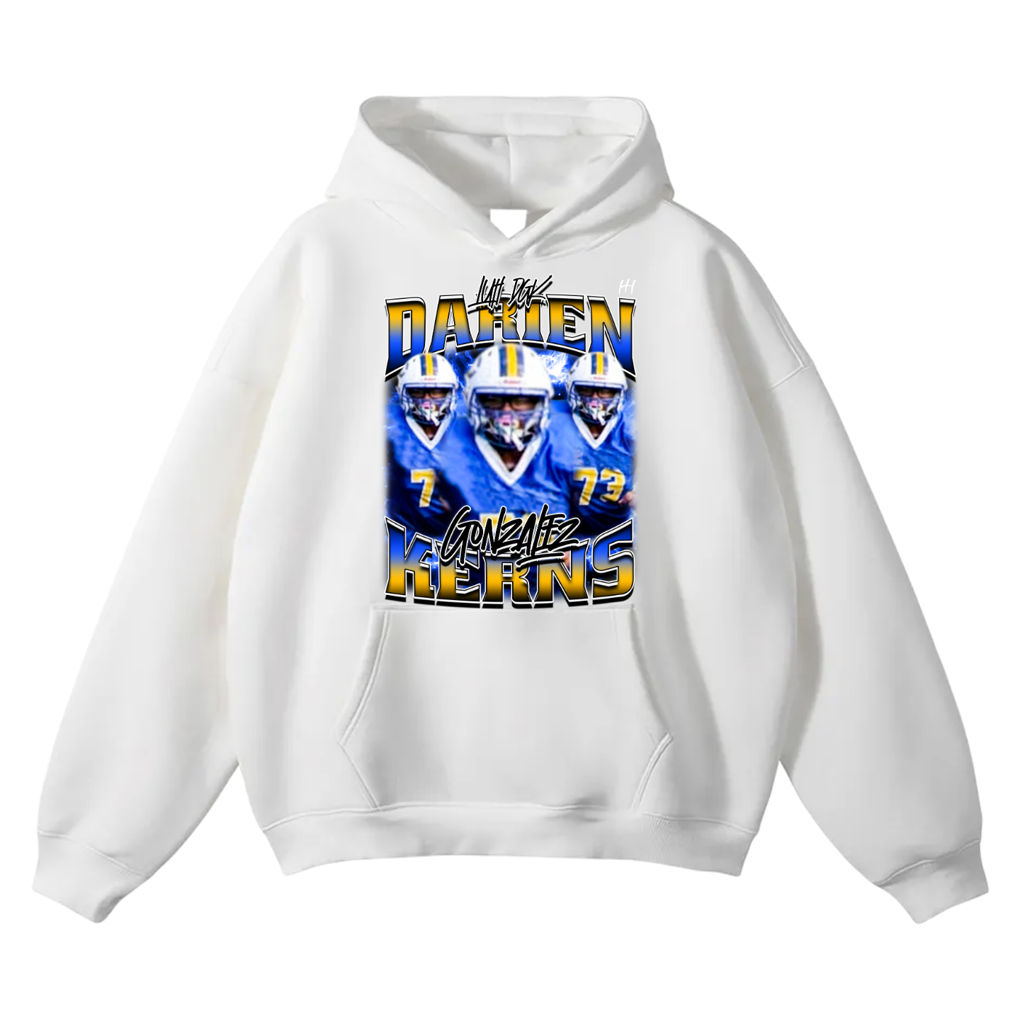 Darien Gonzalez-Kerns Oversize Fleeced Hoodie