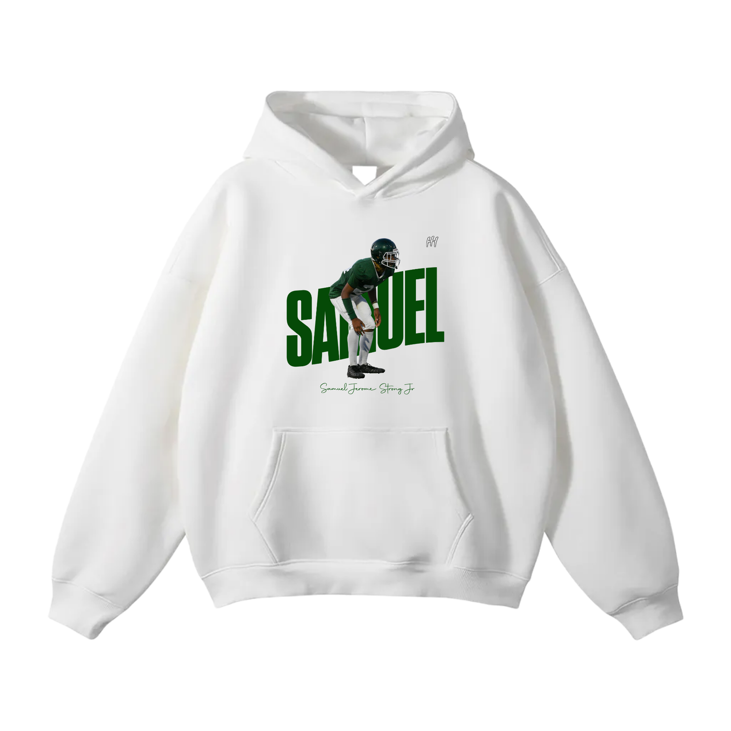 Samuel Jerome Strong Jr Oversize Fleeced Hoodie