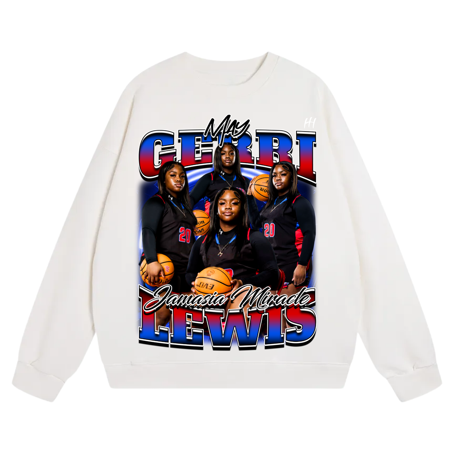 Gerri Jamasia Miracle Lewis Heavyweight Crewneck Sweatshirt