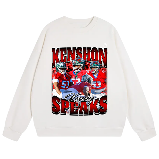 Kenshon Speaks Heavyweight Crewneck Sweatshirt