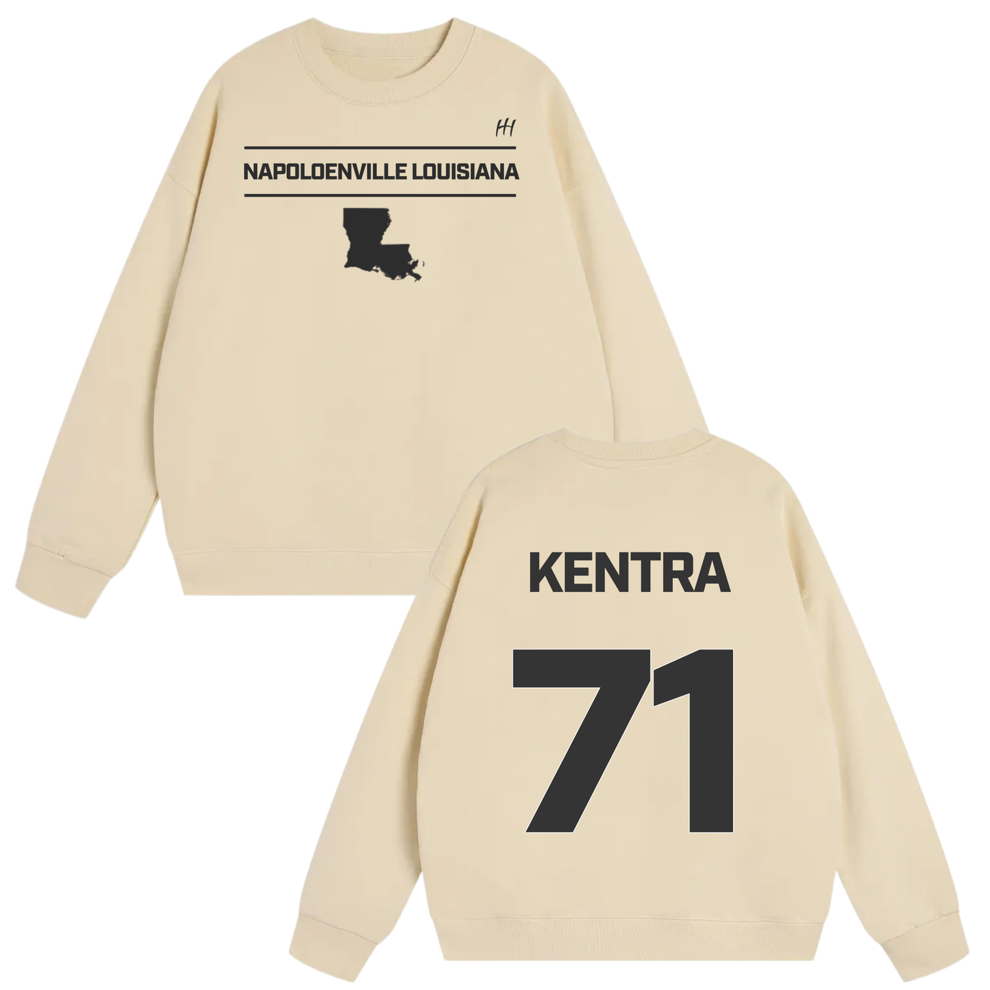 Kentra Lacy Heavyweight Crewneck Sweatshirt