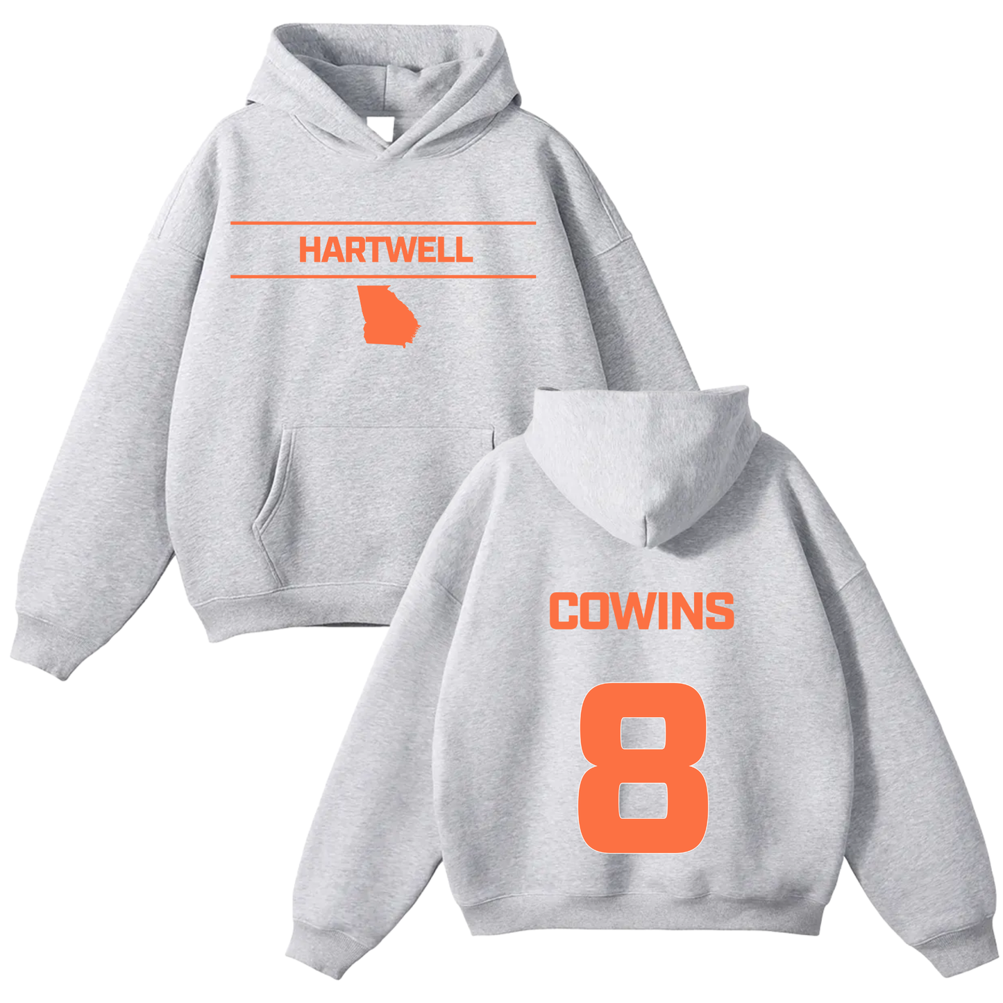CJ Cowins Oversize Fleeced Hoodie