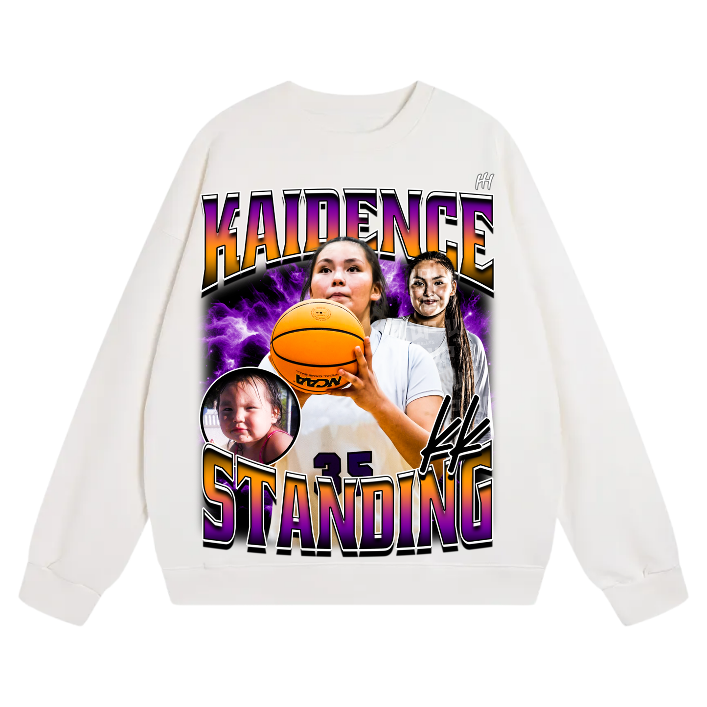 Kaidence Standing Heavyweight Crewneck Sweatshirt