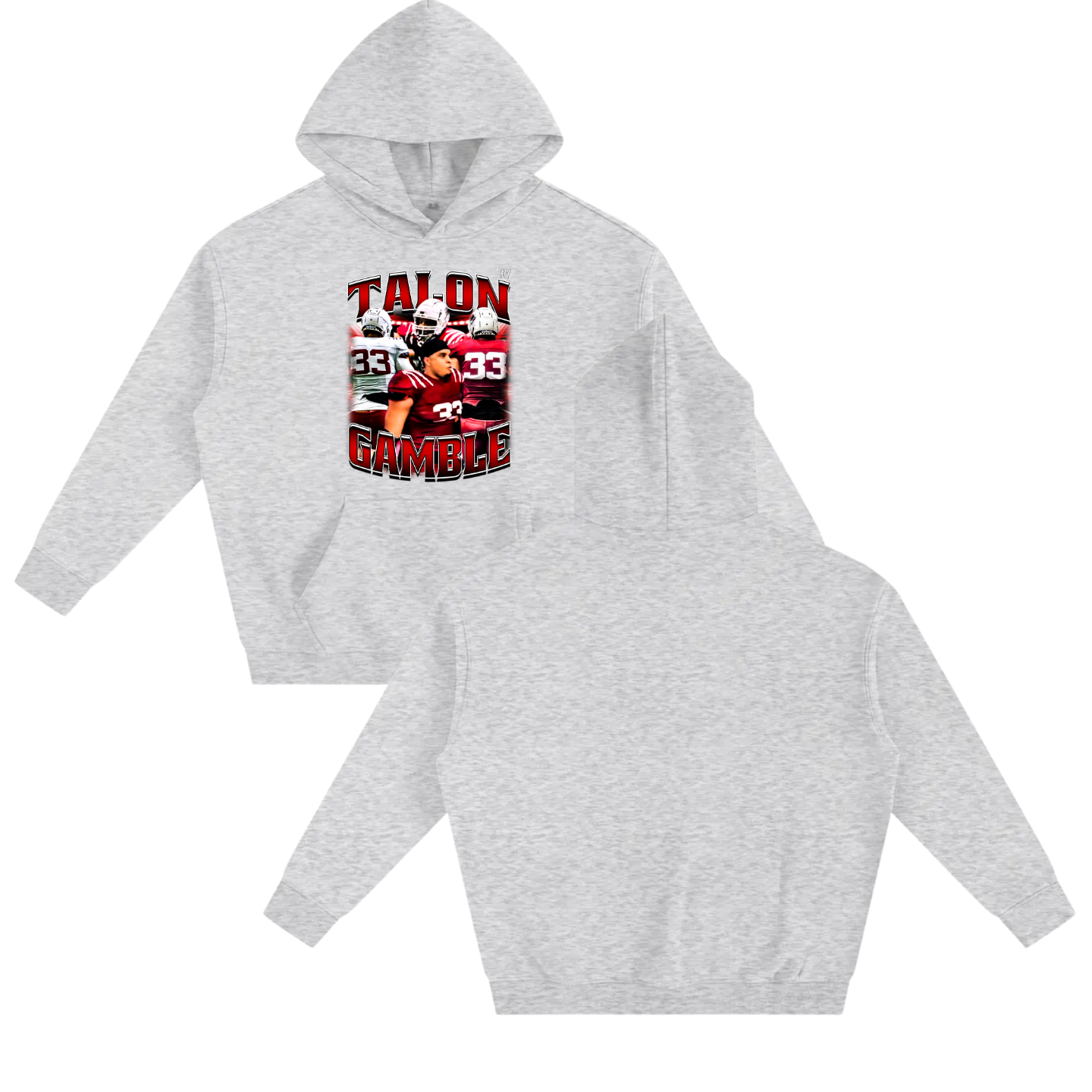 TaLon Gamble Oversize Fleeced Hoodie