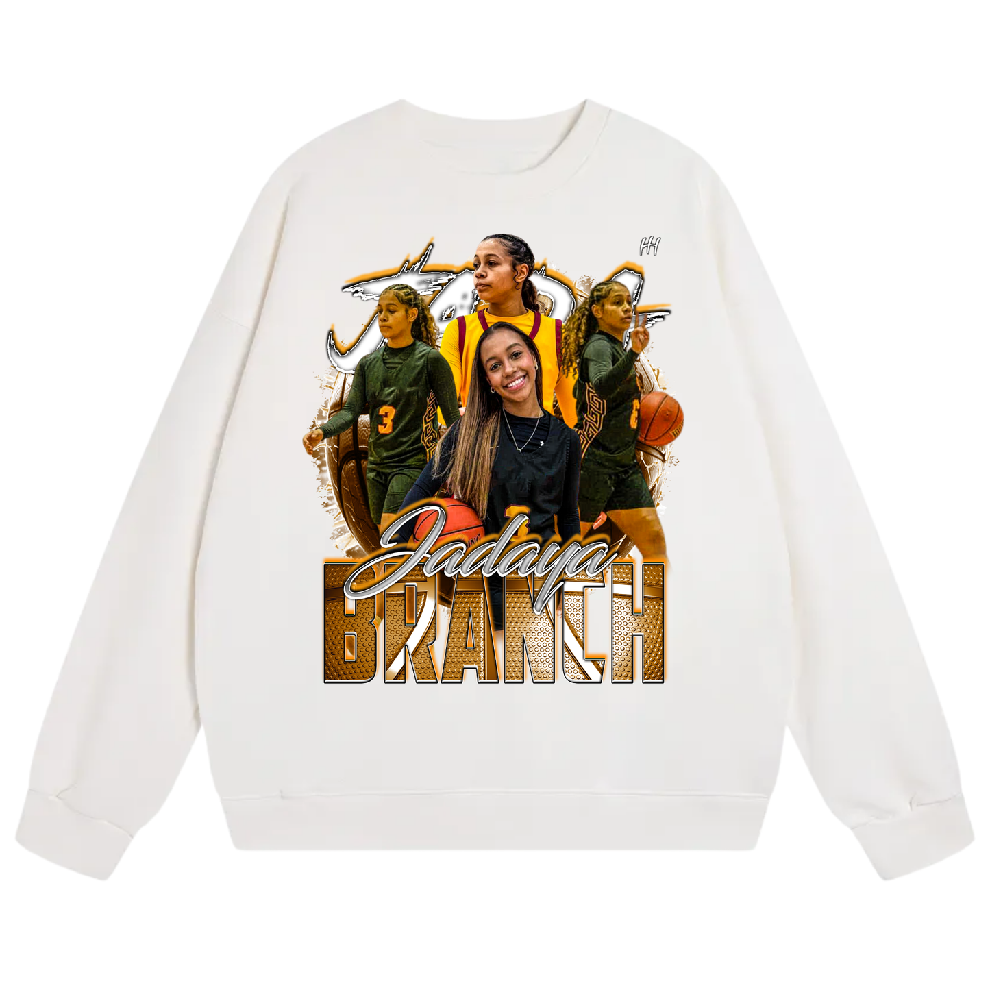 Jadaya Branch Heavyweight Crewneck Sweatshirt