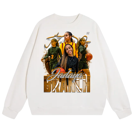 Jadaya Branch Heavyweight Crewneck Sweatshirt