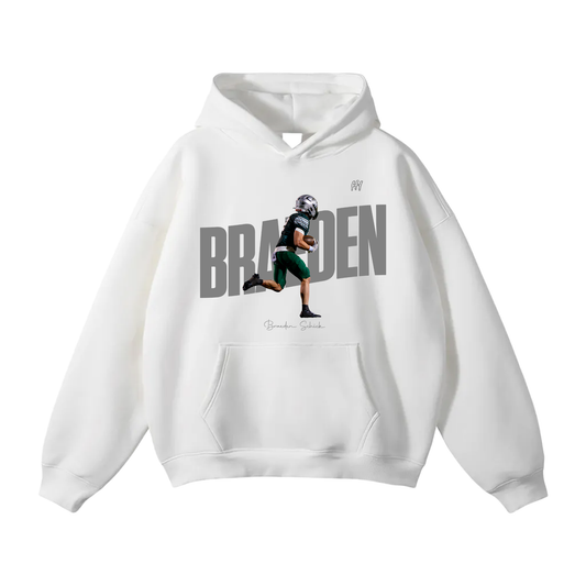Braeden Schick Oversize Fleeced Hoodie