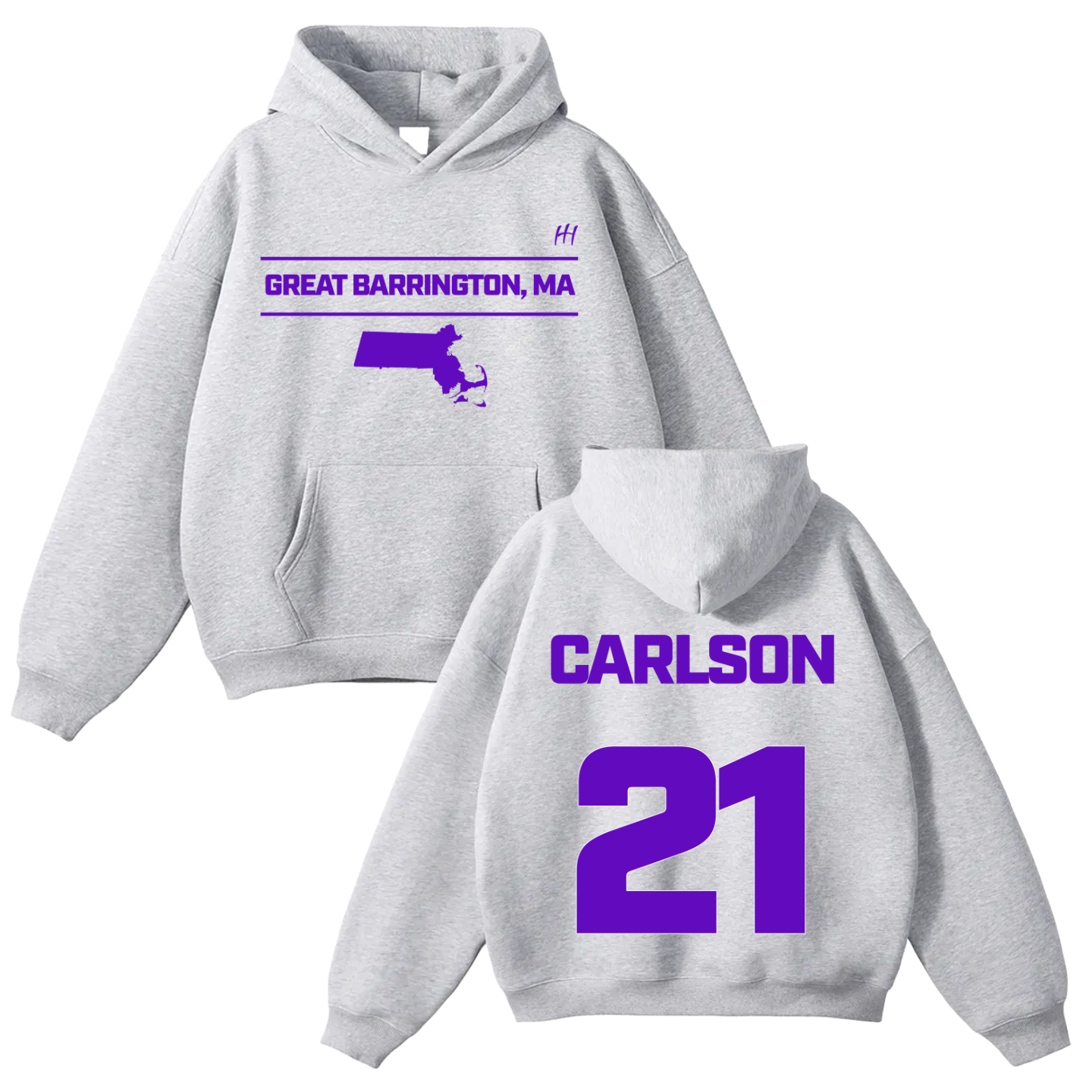 Khalil Carlson Oversize Fleeced Hoodie