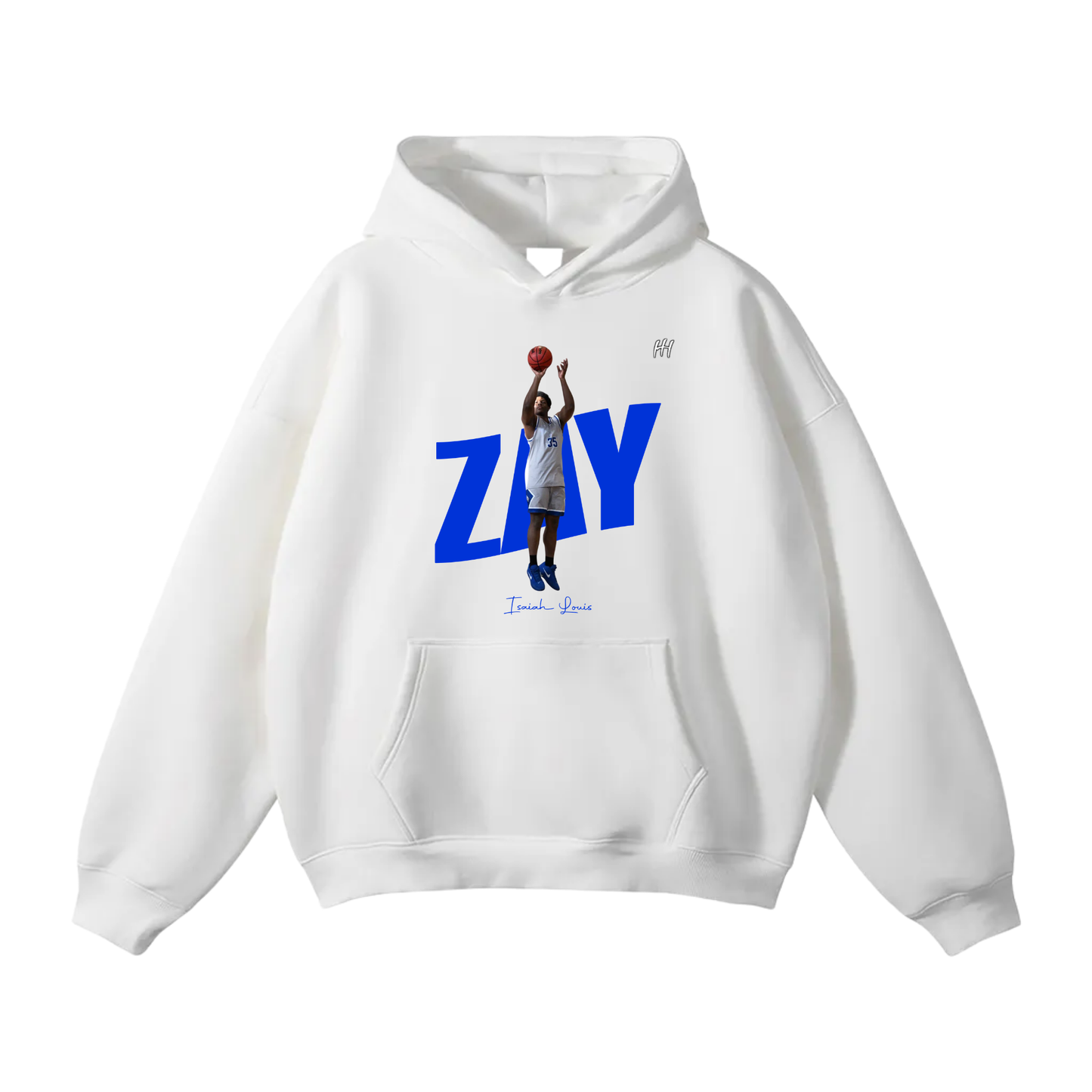 Isaiah Louis Oversize Fleeced Hoodie