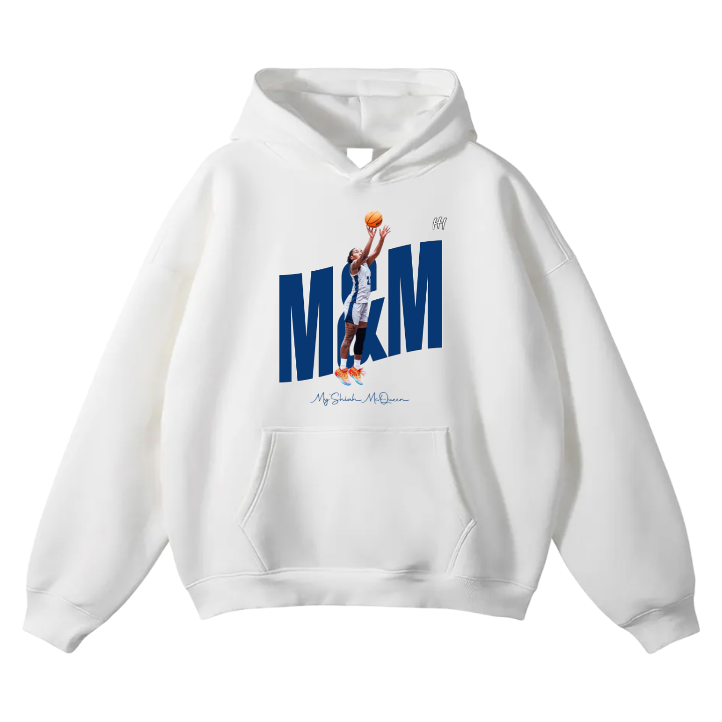 My'Shiah McQueen Oversize Fleeced Hoodie