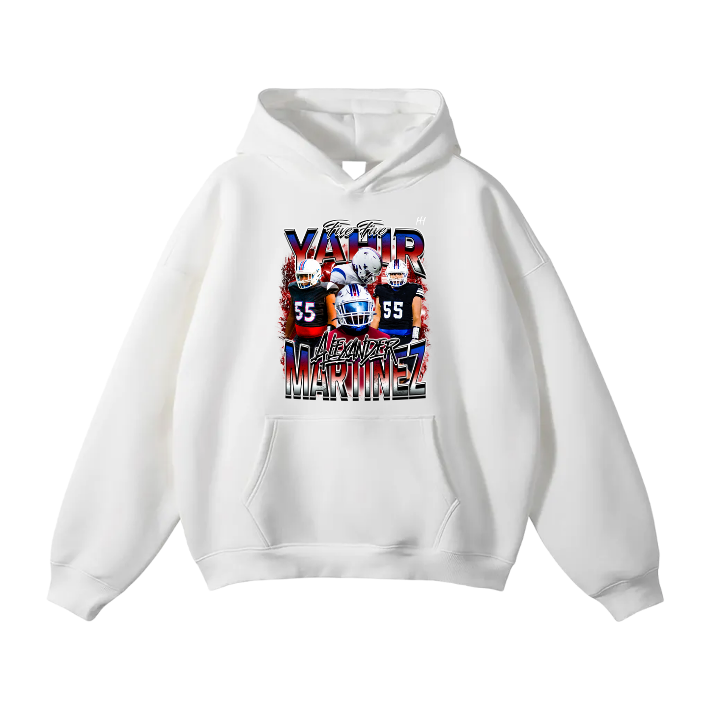Yahir Alexander Martinez Oversize Fleeced Hoodie