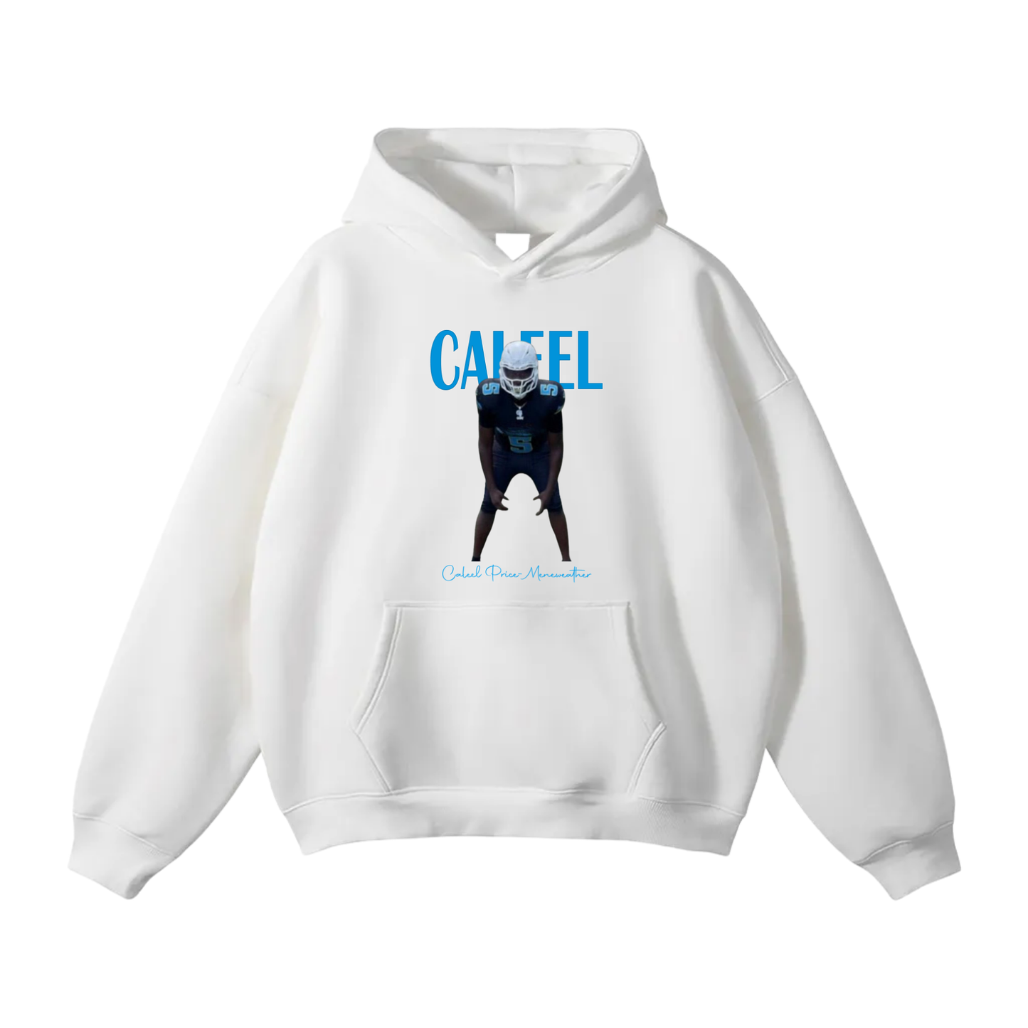 Caleel Price-Meneweather Oversize Fleeced Hoodie