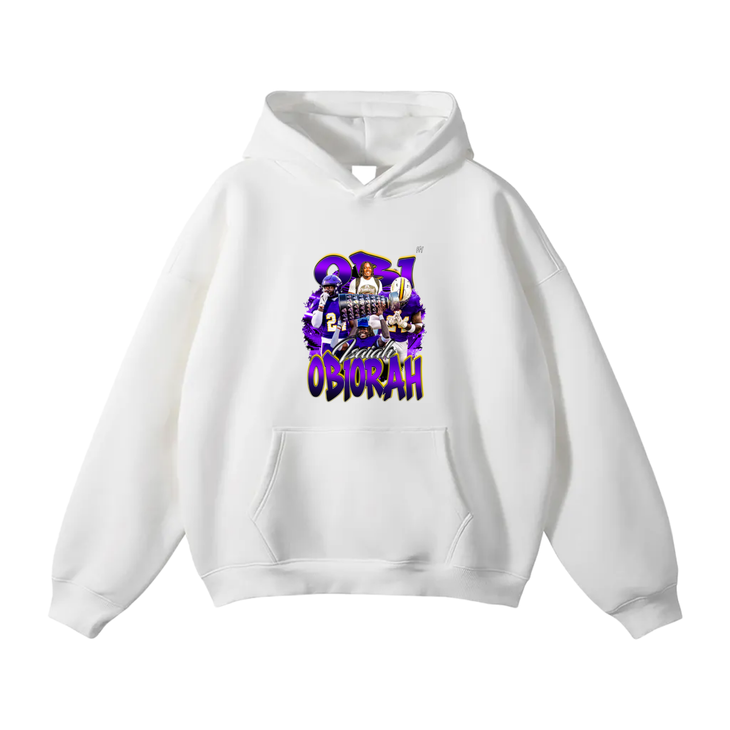 Isaiah Obiorah Oversize Fleeced Hoodie