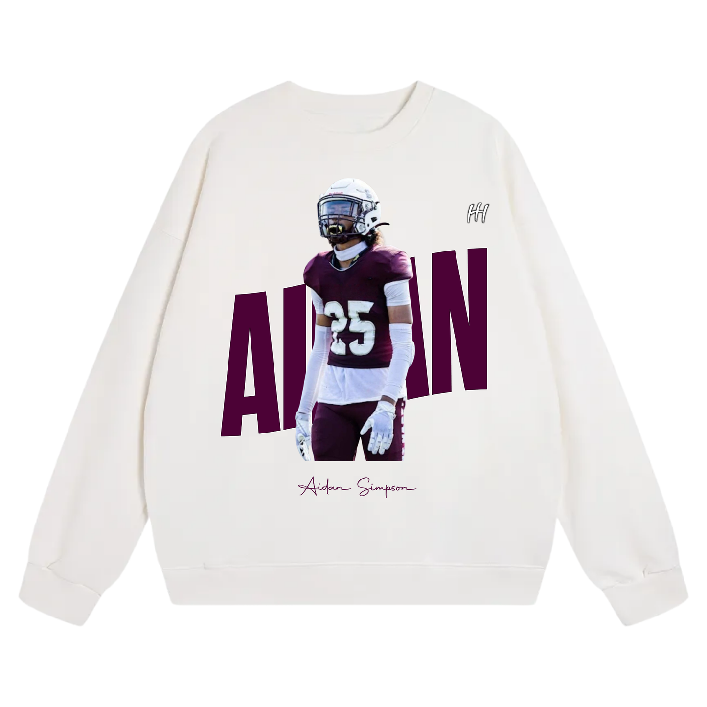 Aidan Simpsons Heavyweight Crewneck Sweatshirt