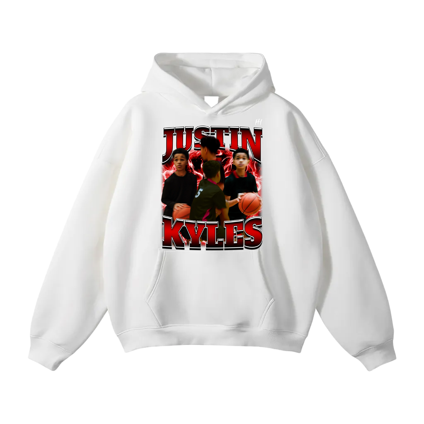 Justin kyles Oversize Fleeced Hoodie