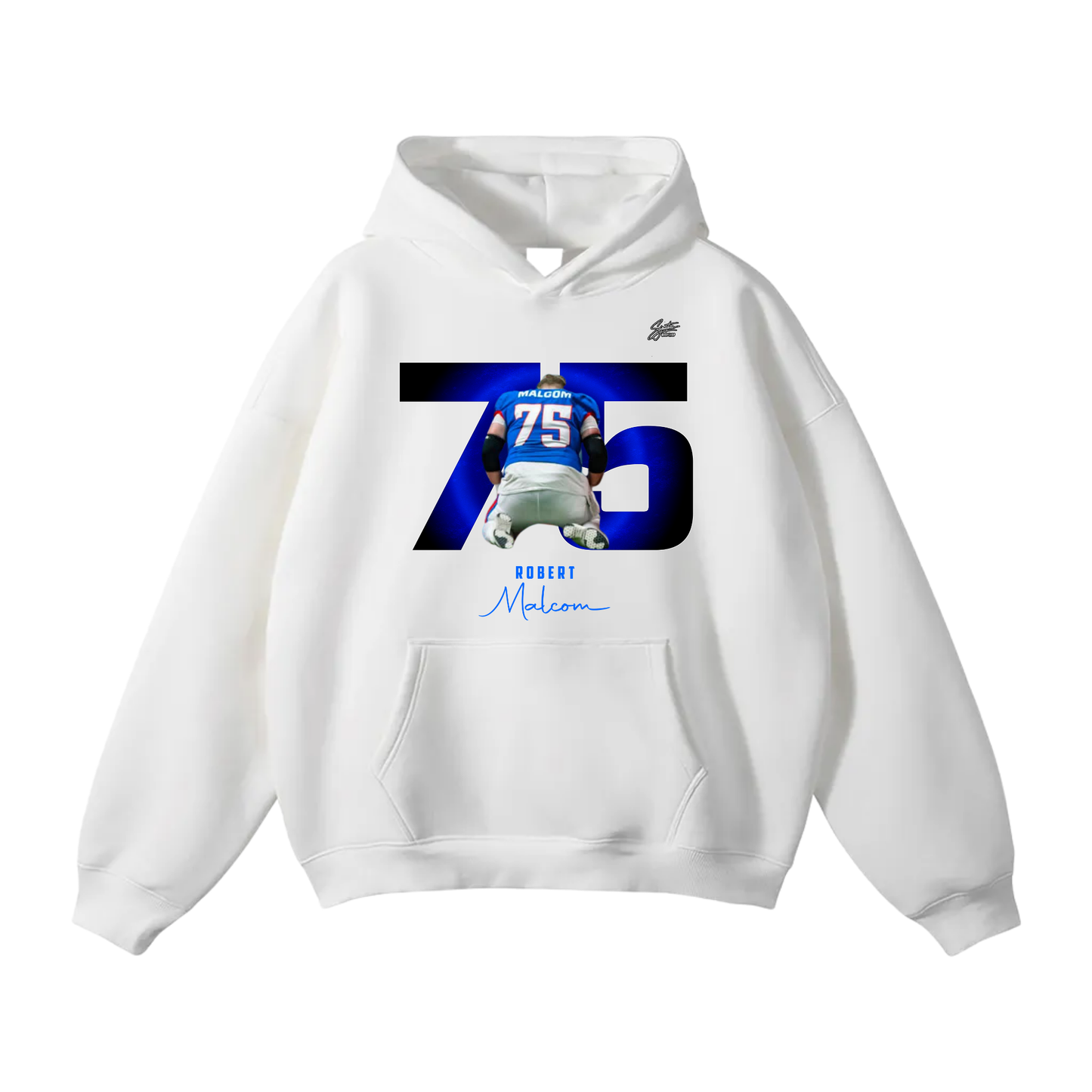 Robert Malcom Oversize Fleeced Hoodie
