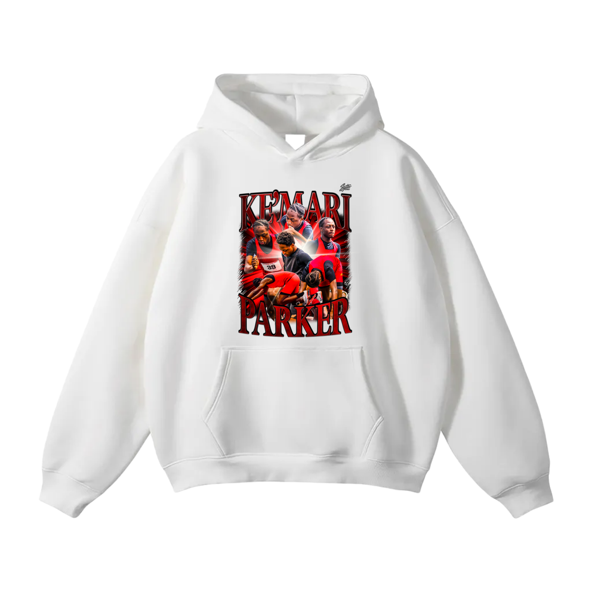 Ke’Mari Parker Oversize Fleeced Hoodie