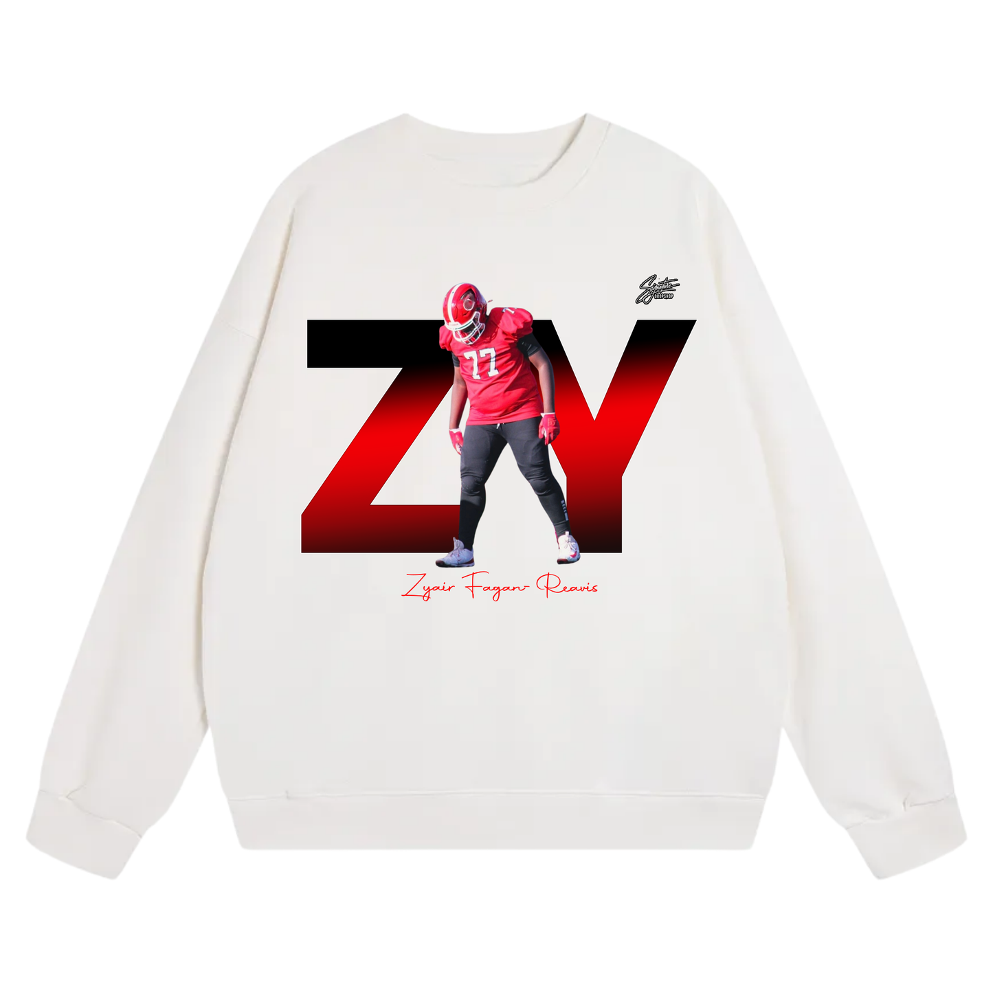 Zyair Fagan-Reavis Heavyweight Crewneck Sweatshirt
