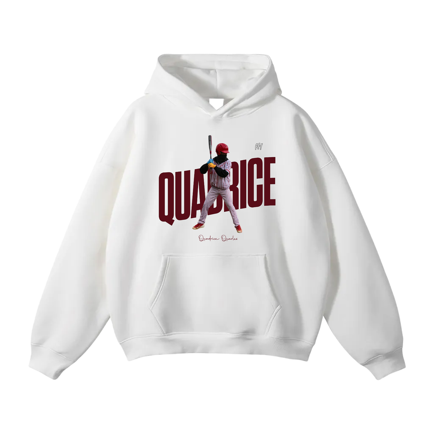 Quadrice Quarles Oversize Fleeced Hoodie